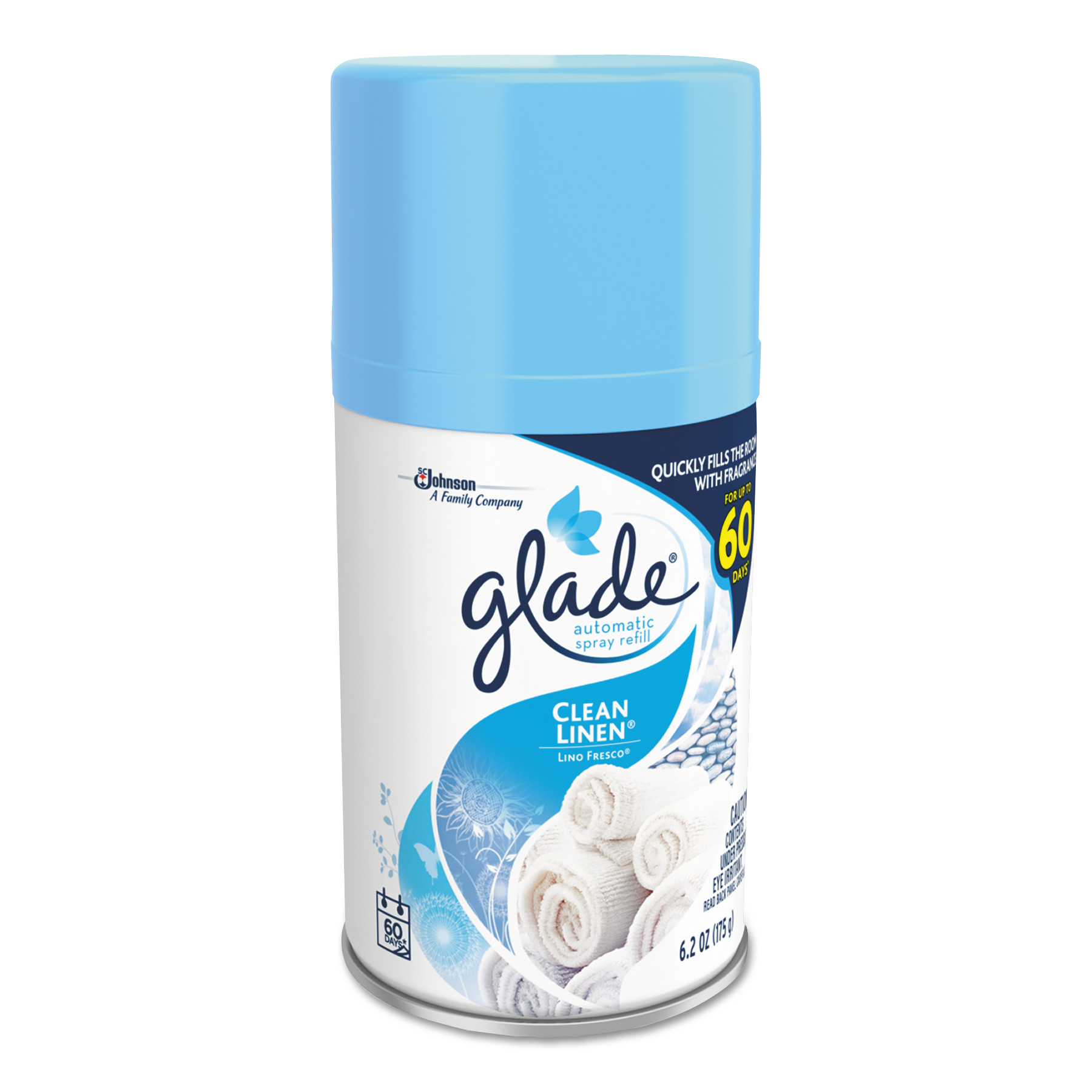 Glade Automatic Air Freshener, Clean Linen, 6.2 oz 616415EA 46500717734