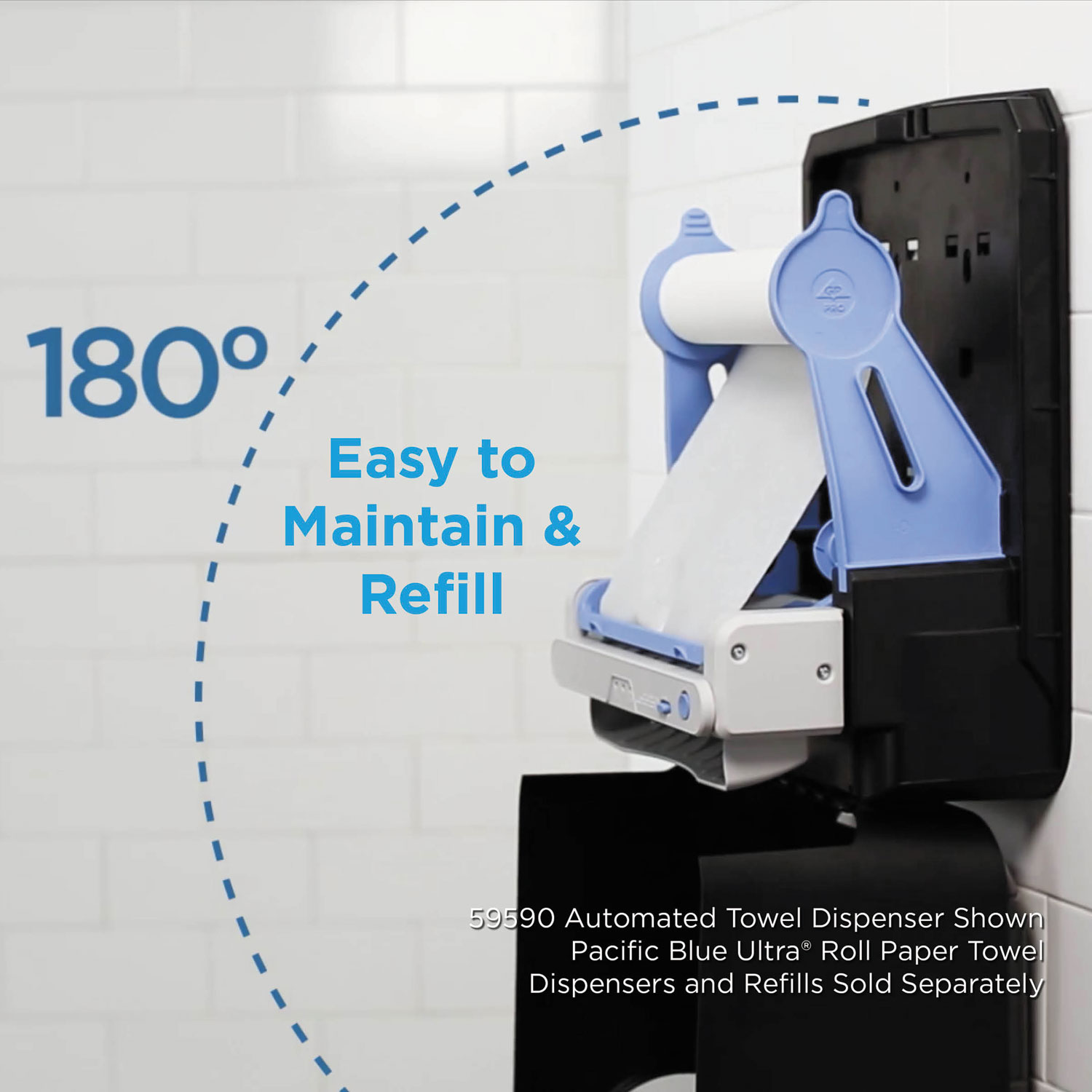 Pacific® Professional Pacific Blue Ultra Paper Towel Dispenser