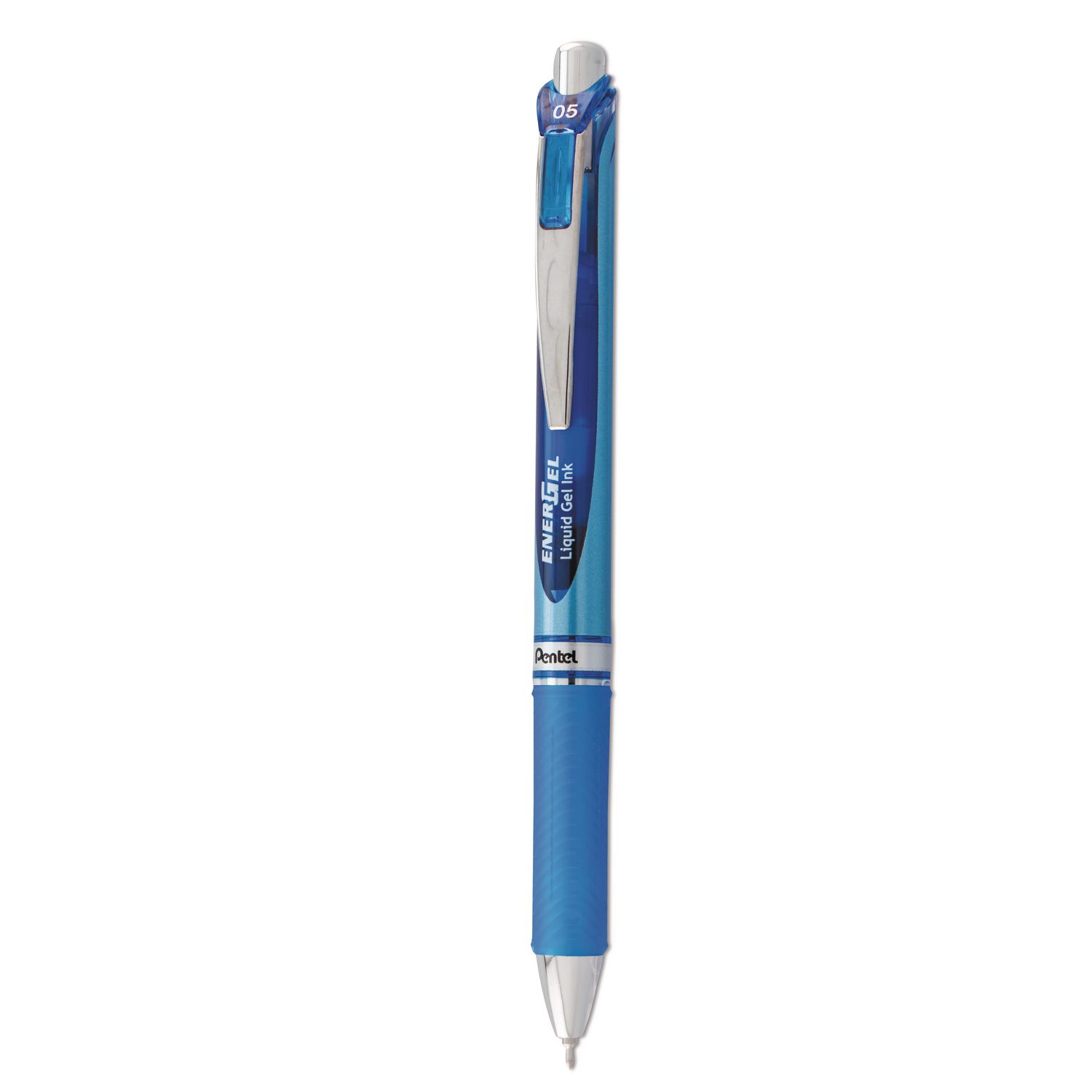 EnerGel RTX Gel Pen, Retractable, Fine 0.5 mm Needle Tip, Blue Ink