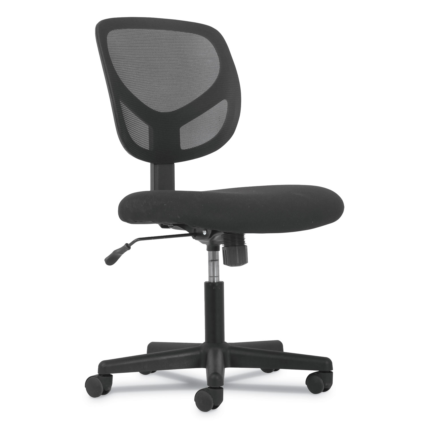 Office Chairs For Over 250 Lbs BSXVST101 Basyx by HON Armless Midback Task Chair Zuma