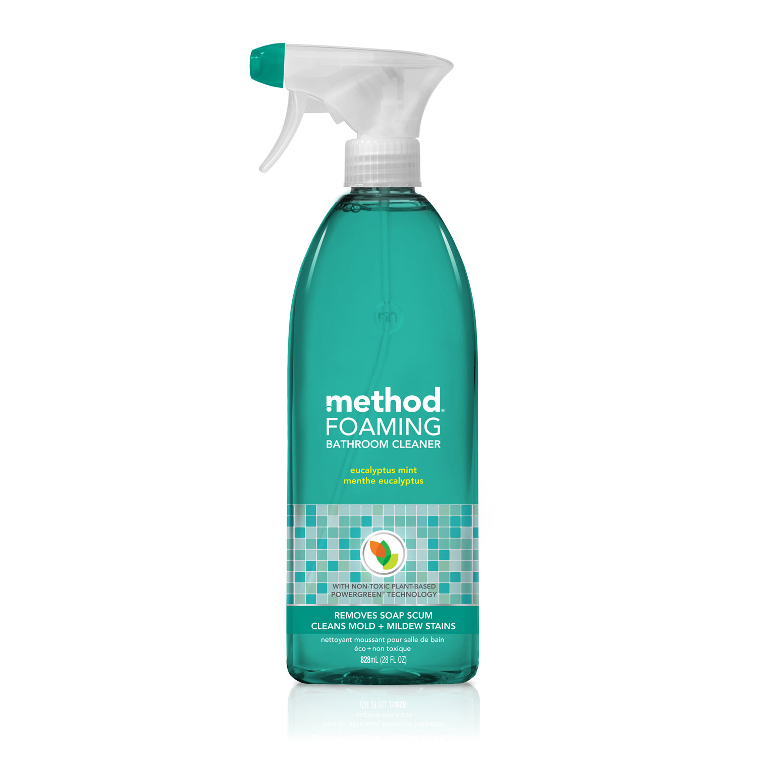 Tub 'N Tile Bathroom Cleaner, Eucalyptus Mint Scent, 28 oz Bottle, 8