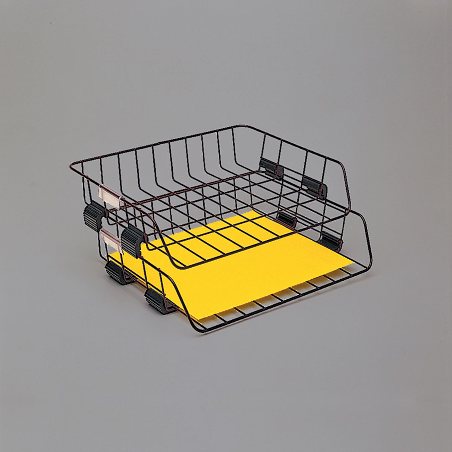 FEL62112 Fellowes SideLoad Wire Stacking Letter Tray Zuma