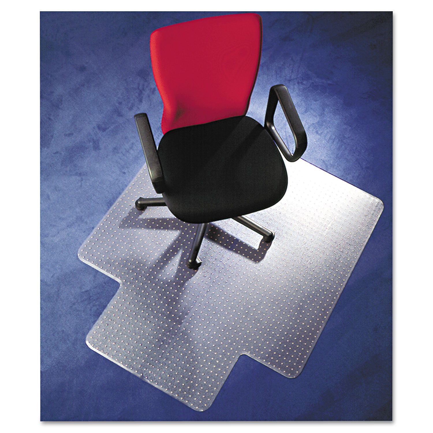 Cleartex Ultimat Polycarbonate Chair Mat for Low/Med Pile Carpet by