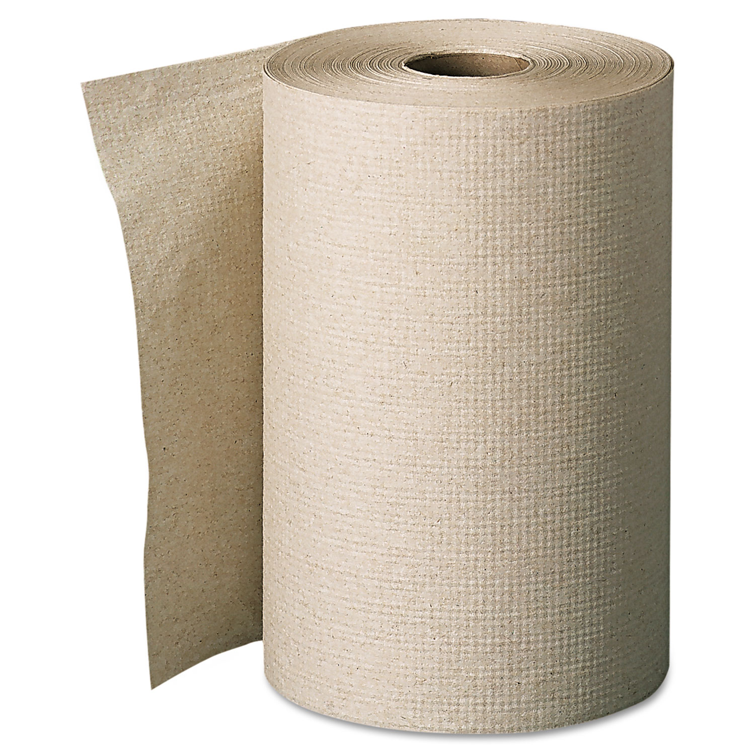 Pacific Blue Basic Nonperforated Paper Towels, 7.88 x 350 ft, Brown, 12