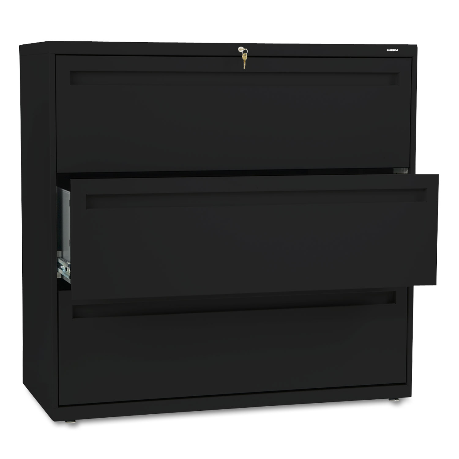 Brigade 700 Series Lateral File, 3 Legal/LetterSize File Drawers