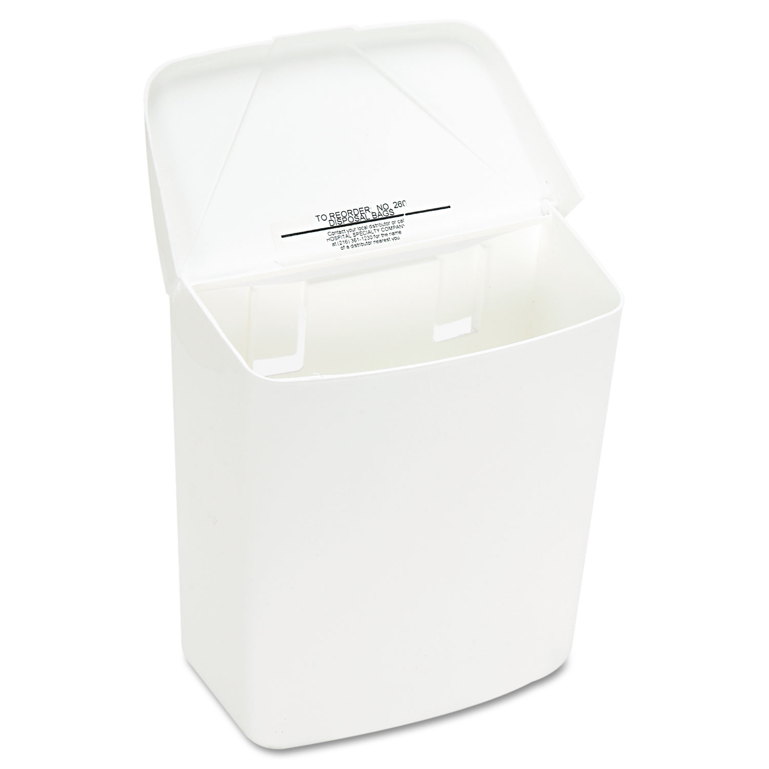 HOSPECO® Health Gards® Feminine Hygiene Waste Receptacle White KSS