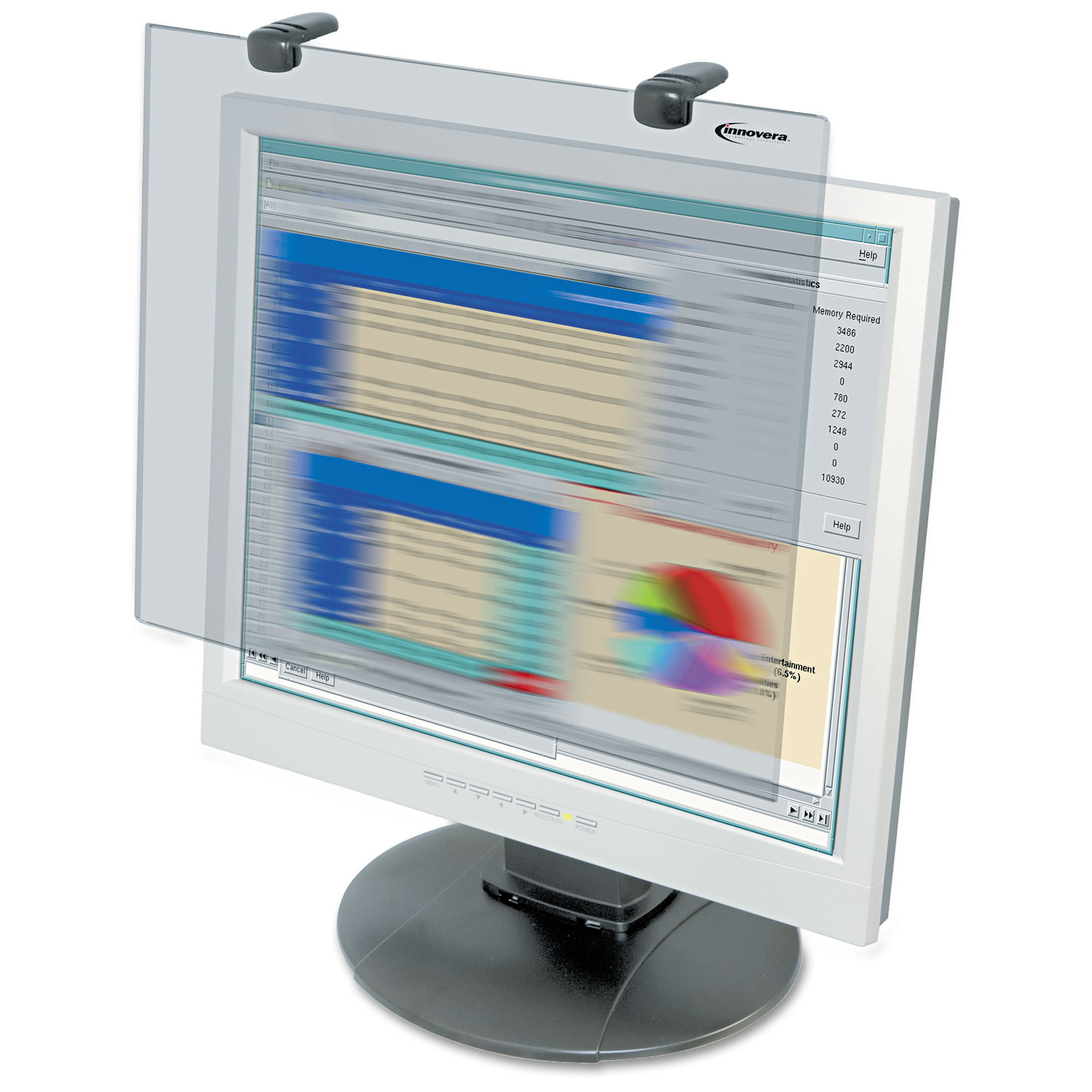 Premium Antiglare Blur Privacy Monitor Filter for 19"20" LCD