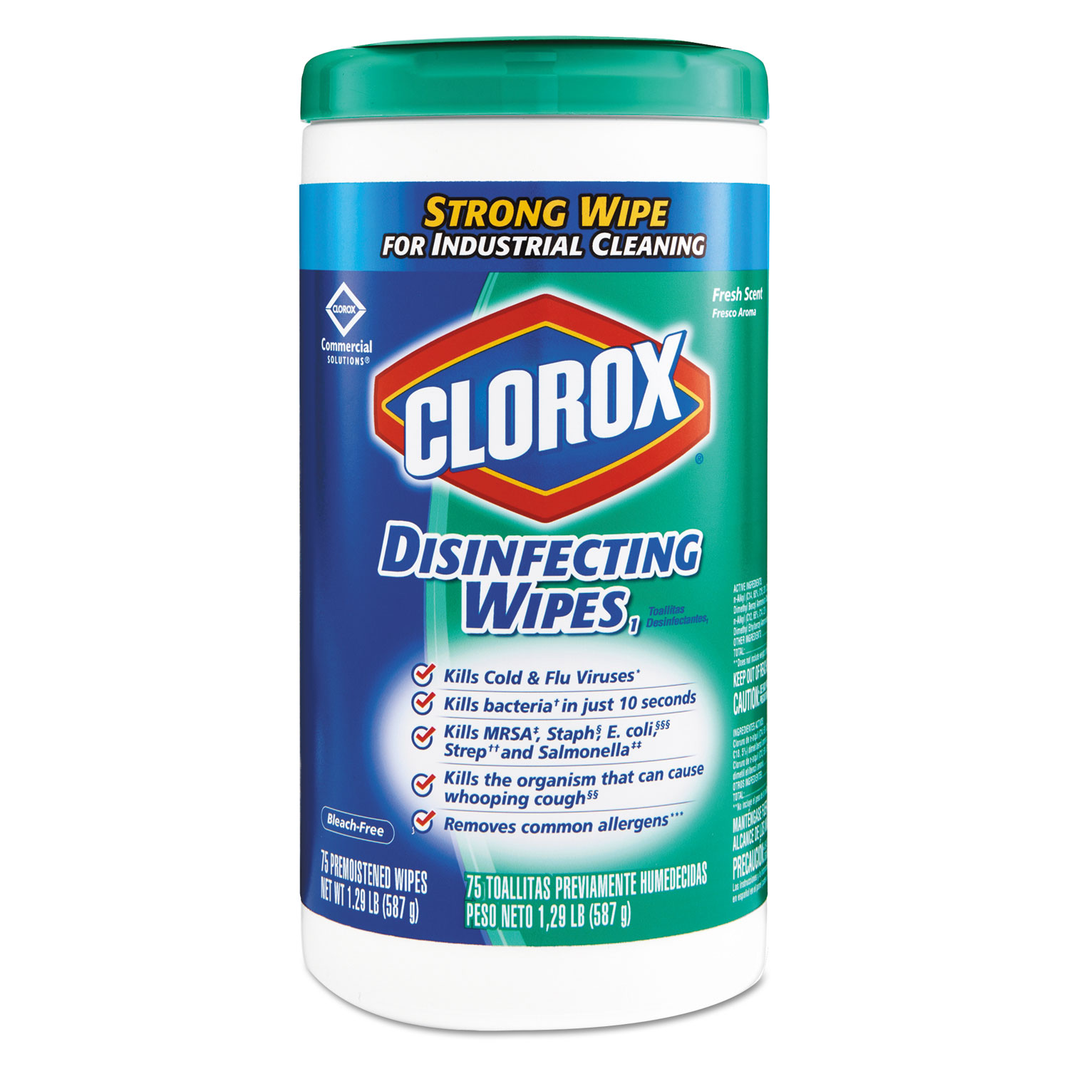 CLO15949EA Clorox Disinfecting Wipes Zuma