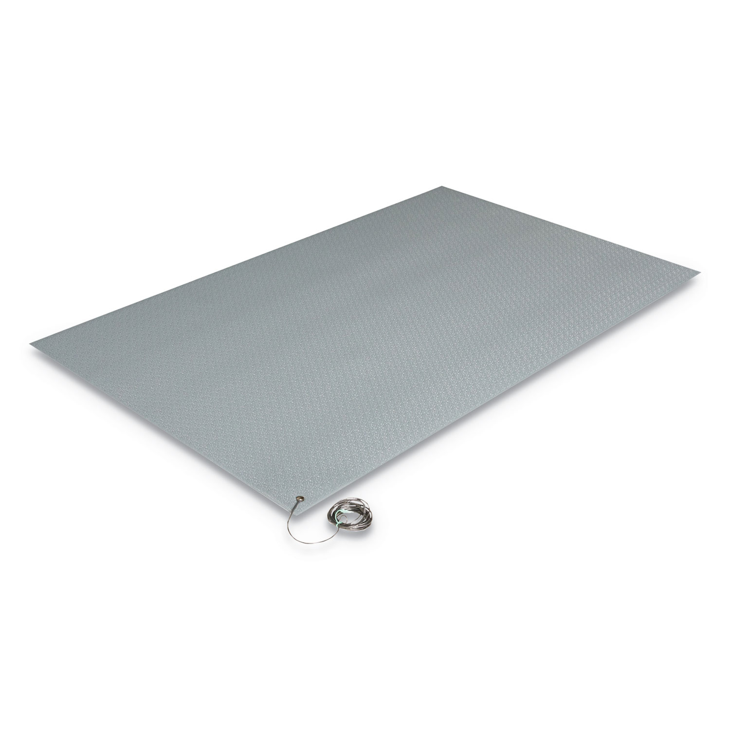 Antistatic ComfortKing Mat, Sponge, 24 x 36, Steel Gray Cartridge Savers