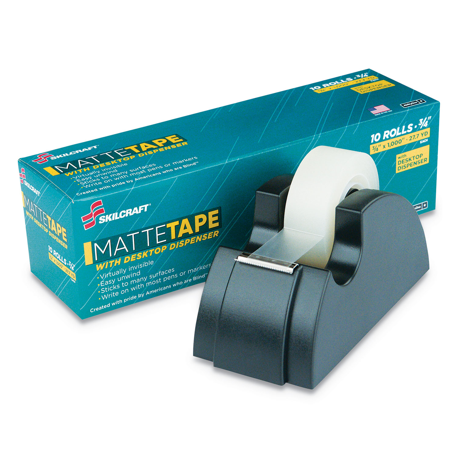 Desktop Tape Dispenser by AbilityOne® NSN5806224