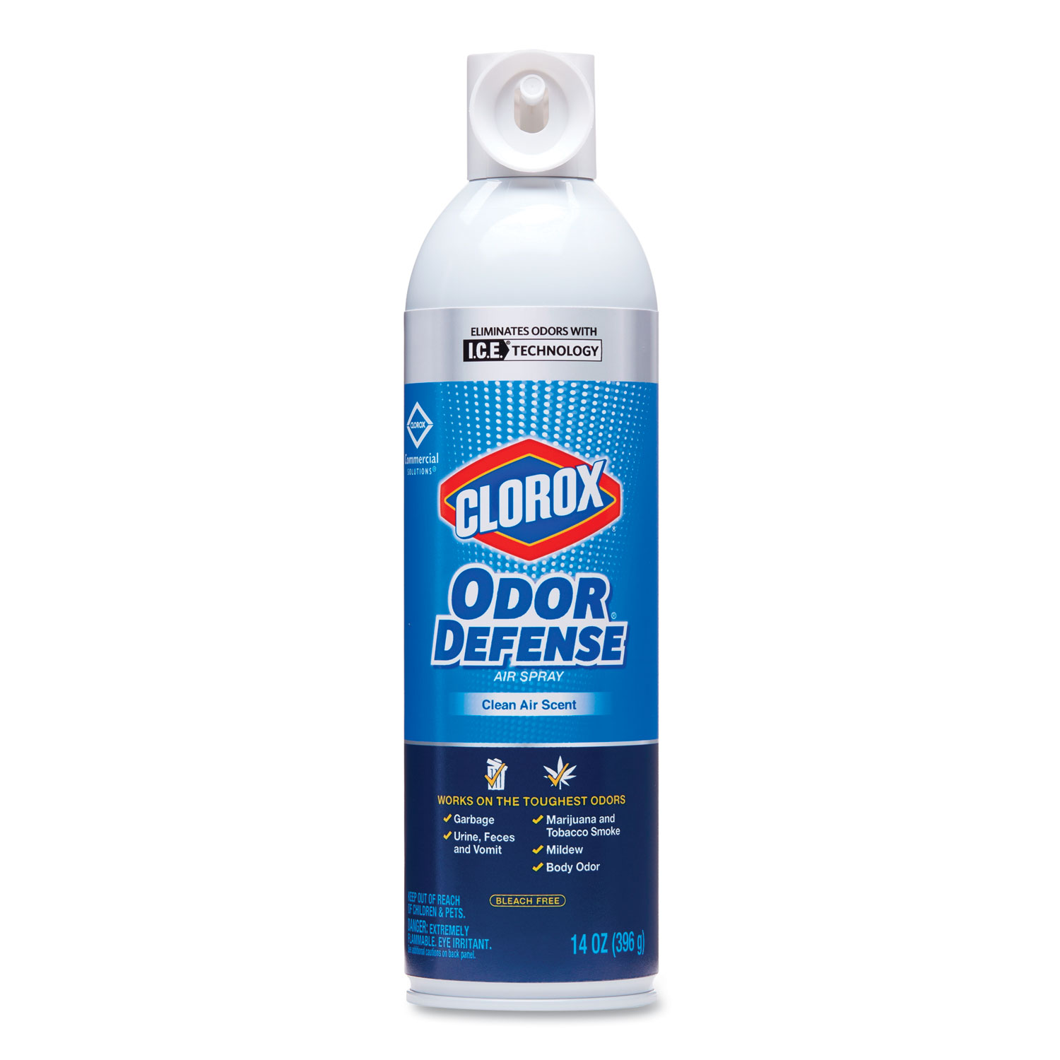Commercial Solutions Odor Defense, Clean Air Scent, 14 oz Aerosol