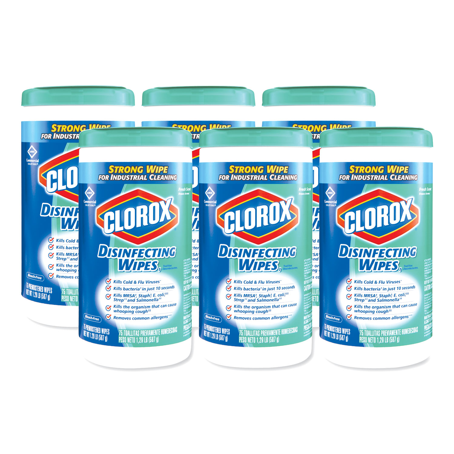Source Supply Company Clorox 01628 Disinfecting Wipes, 7 x 7 3/4