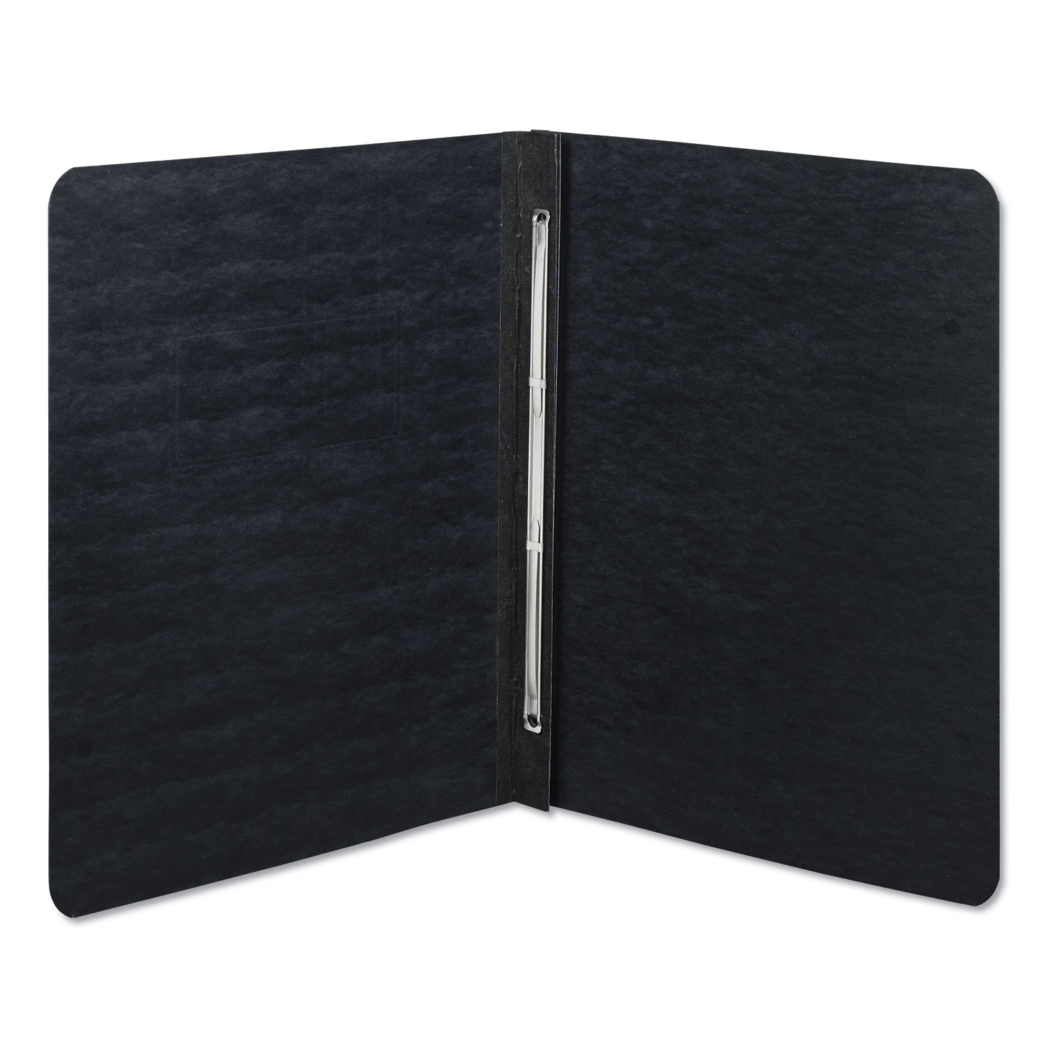 Pressboard Report Cover, Prong Clip, 11 x 17, 3" Capacity, Black Reparto