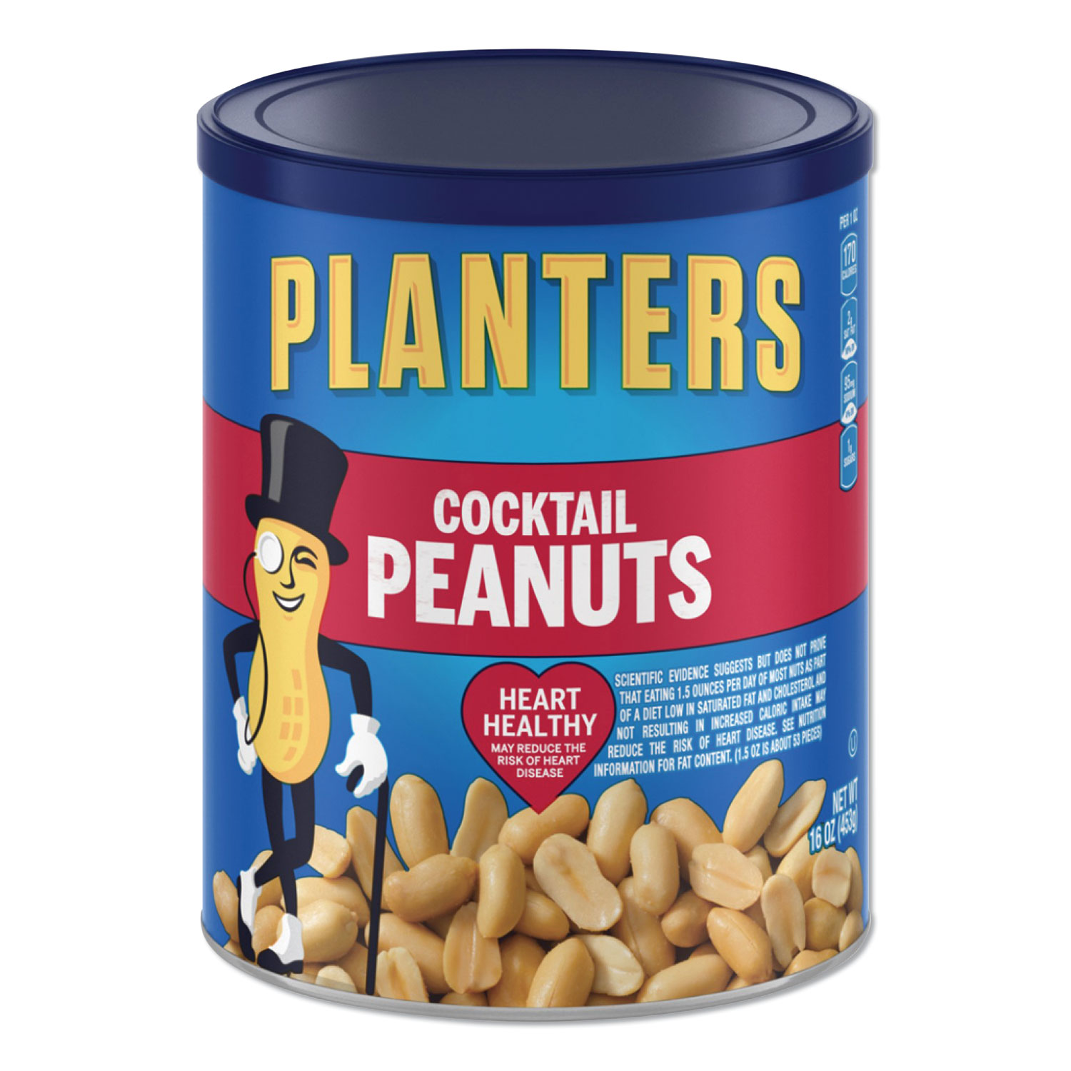 Cocktail Peanuts, 16 oz Can Cartridge Savers