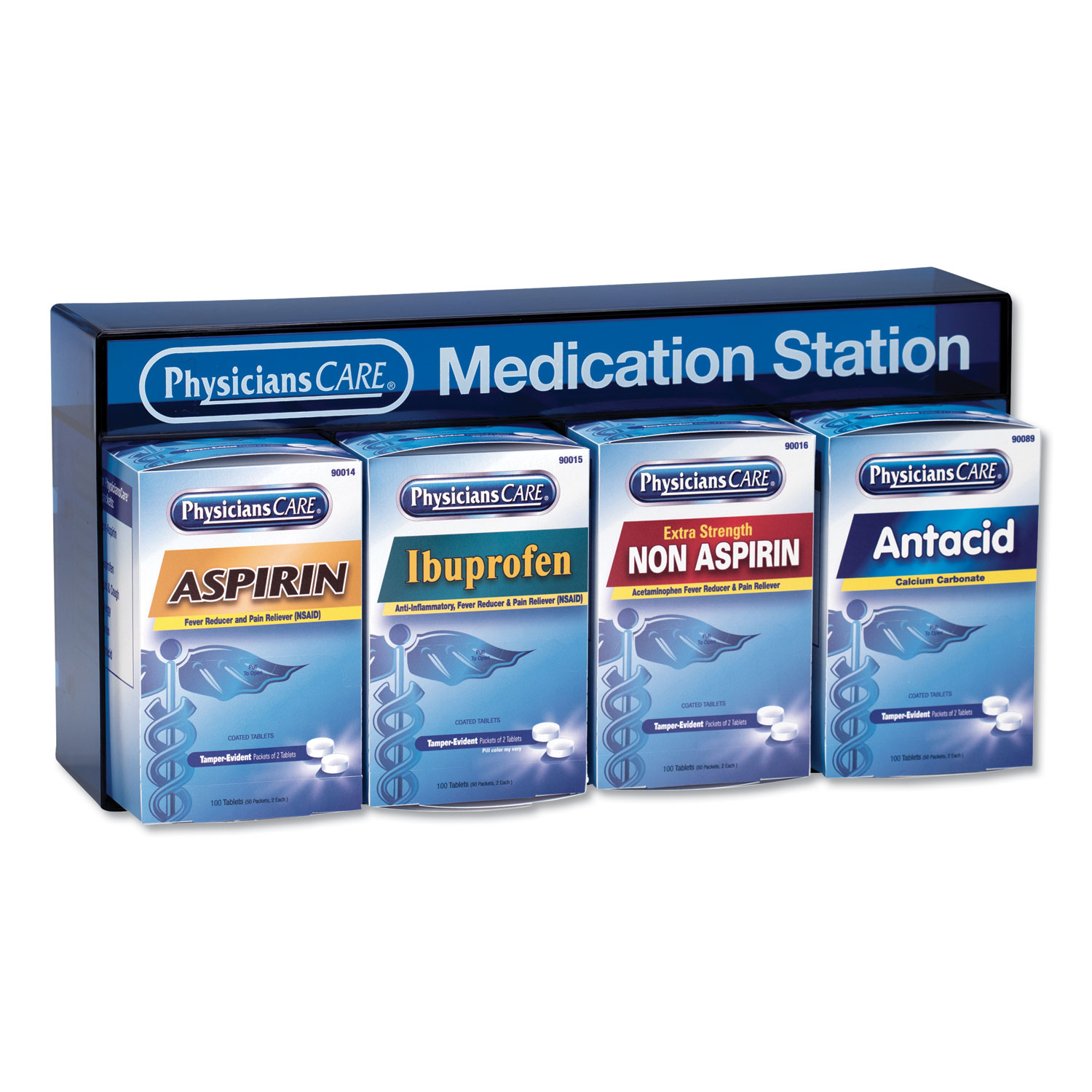 ACM90780 PhysiciansCare Medication Station Aspirin Zuma