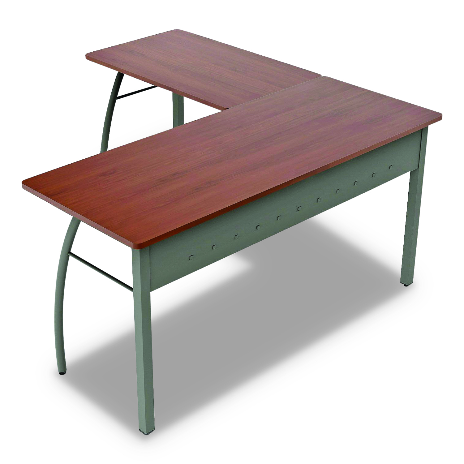 Linea Italia Trento Line L Shaped Desk Linea Italia&reg; Trento Line LShaped Desk, 59.13" x 59.13" x 29.5
