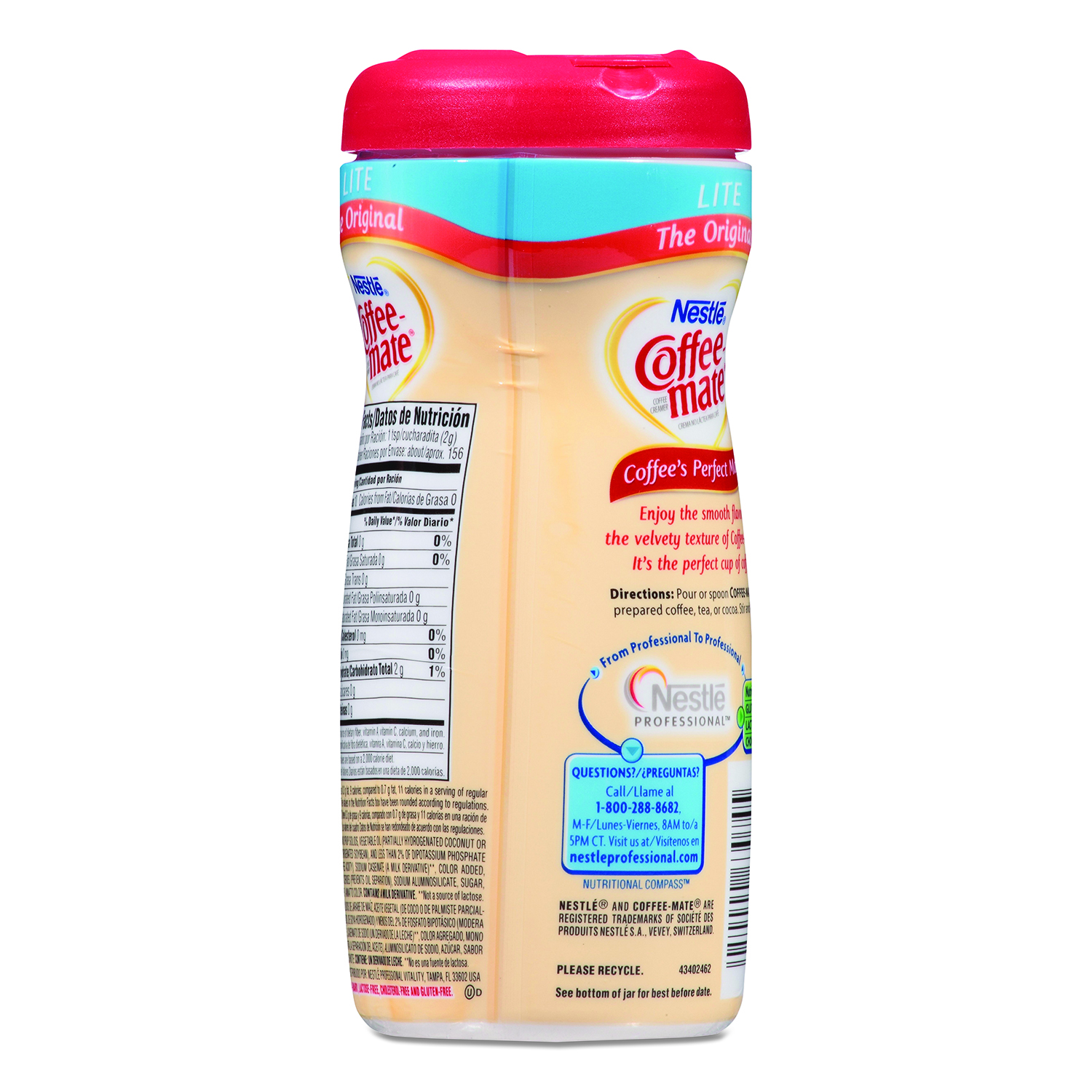 Coffee Mate Original Powdered Creamer Nutrition Facts Blog Dandk