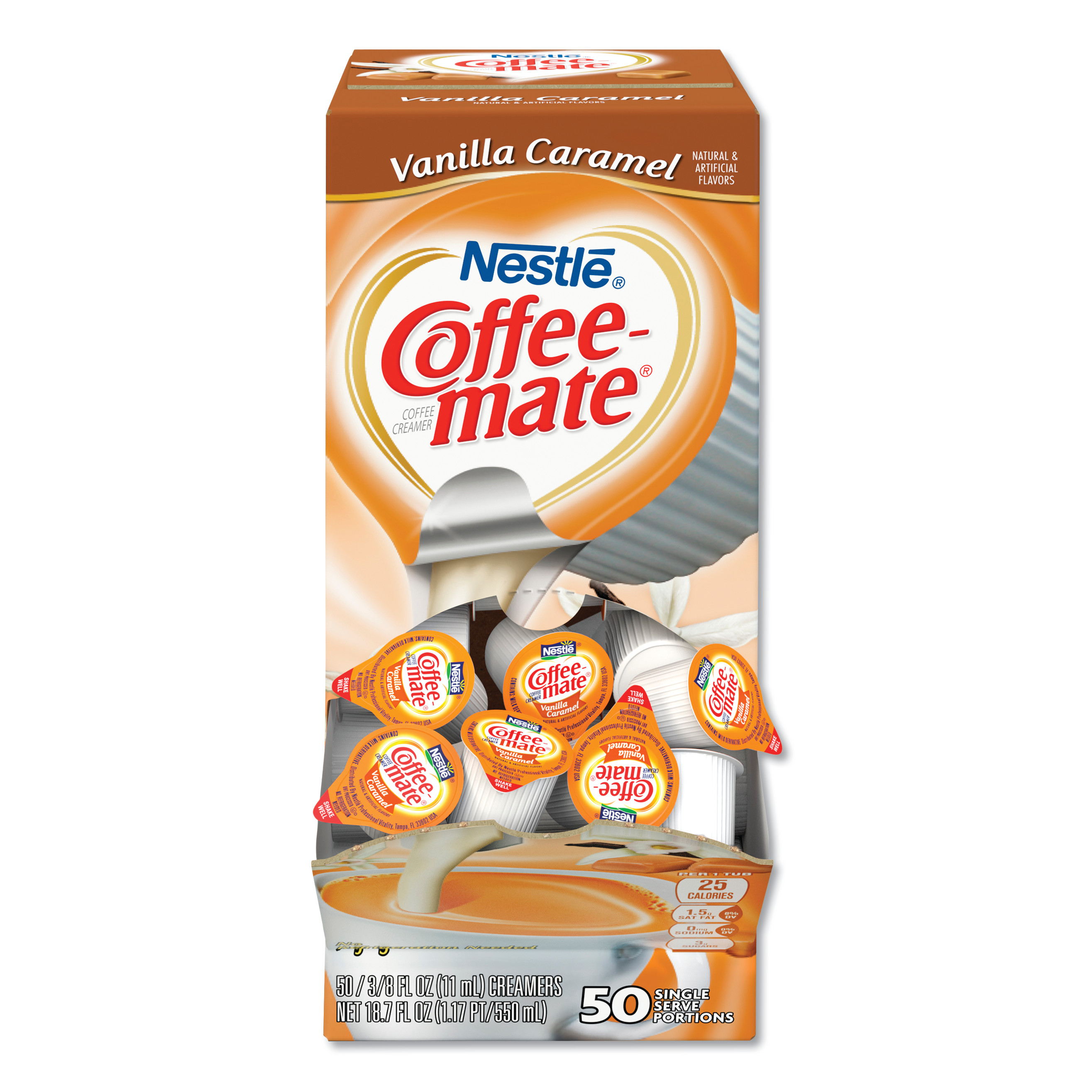 Coffeemate 50000 91757 Liquid Coffee Creamer, SugarFree French