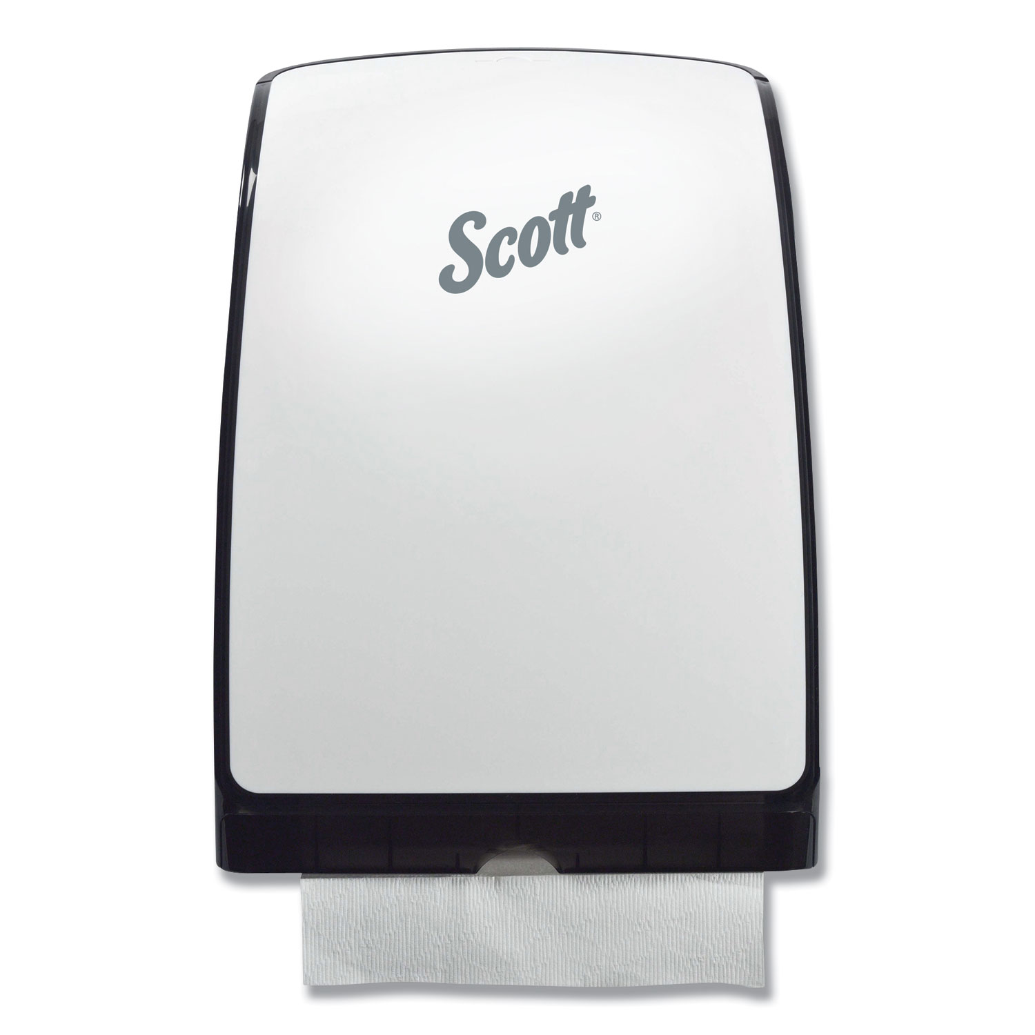 Slimfold Towel Dispenser, 9.88 x 2.88 x 13.75, White Zerbee