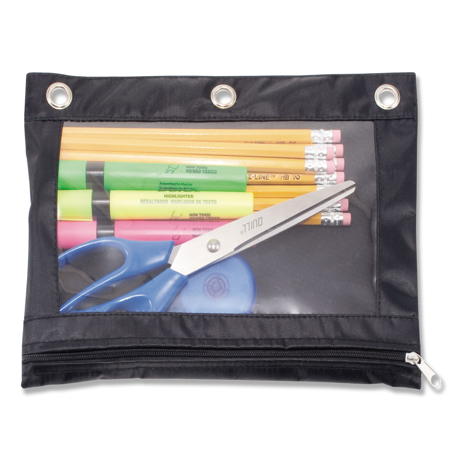 AVT67024 Advantus Binder Pencil Pouch Zuma