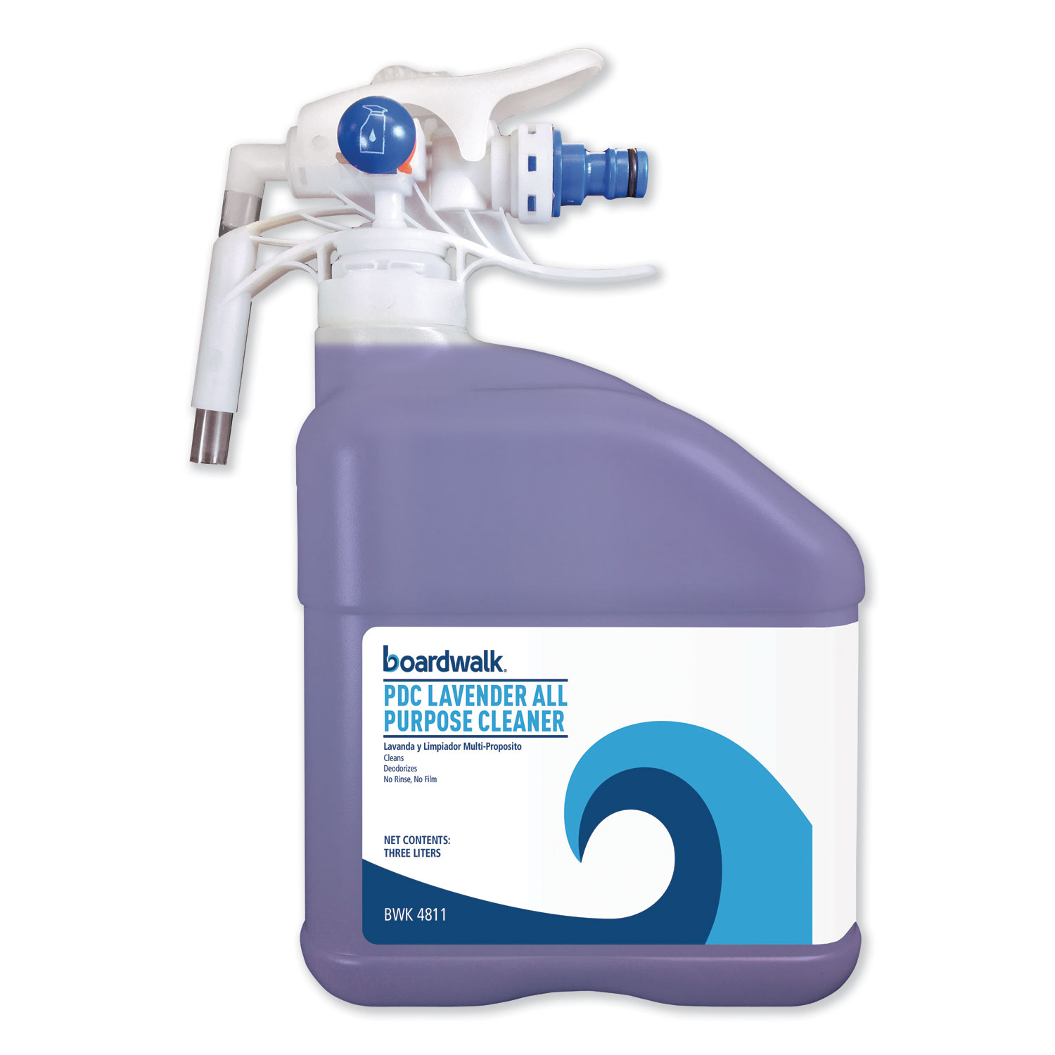 Boardwalk PDC All Purpose Cleaner, Lavender Scent, 3 Liter Bottle, 2