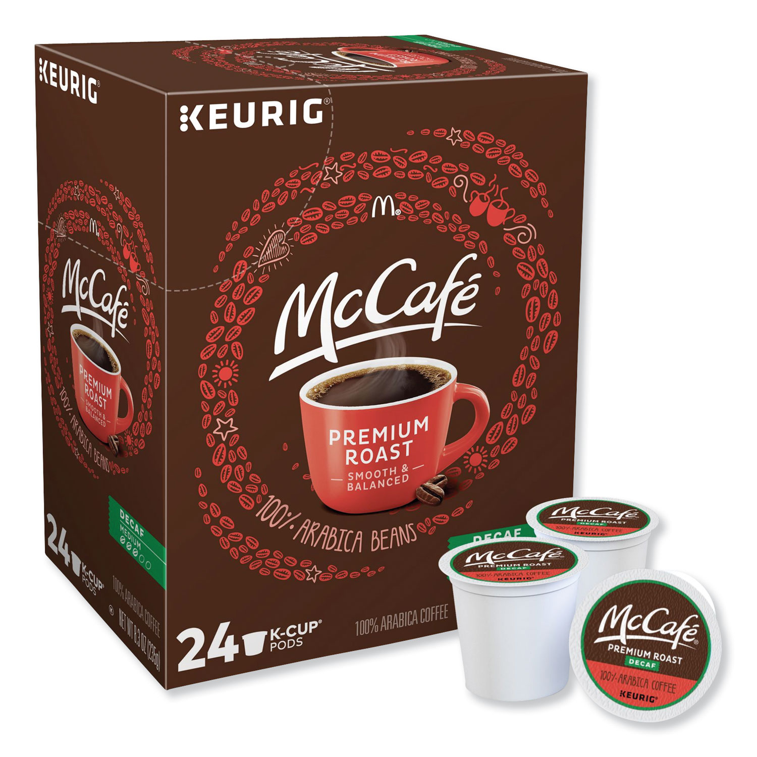 McCafe® 7467 Premium Roast Decaf KCup Zuma