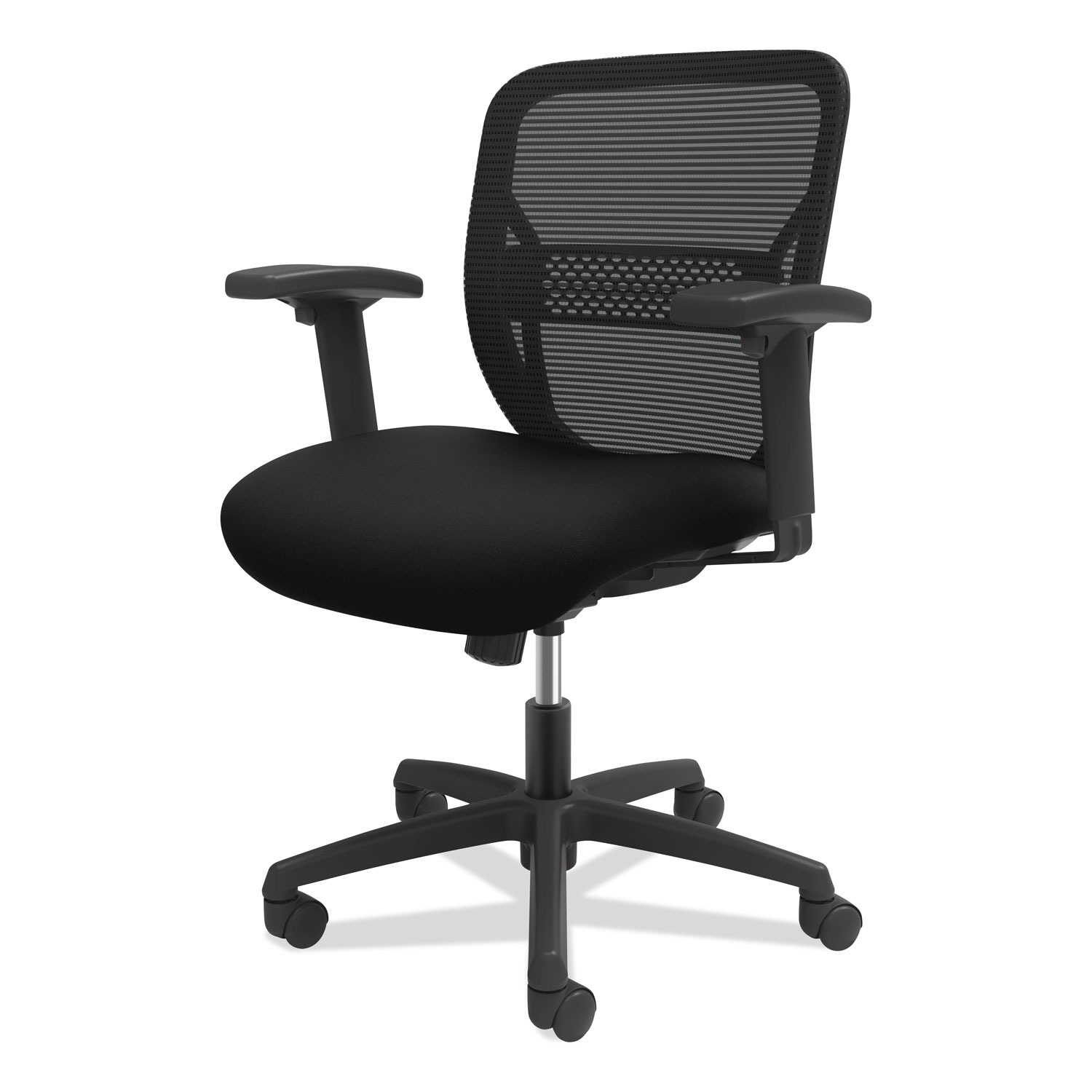 Office Chairs For Over 250 Lbs Gateway MidBack Task Chair with Adjustable Arms, Supports Up to 250