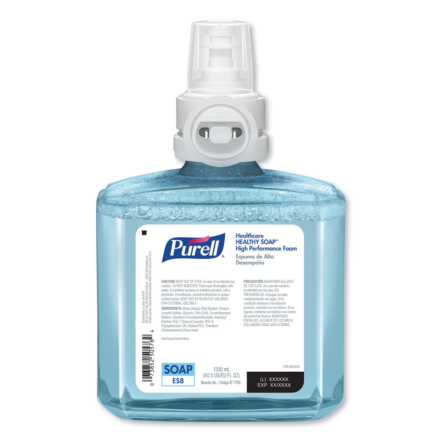 PURELL Healthcare HEALTHY SOAP High Performance Foam ES8 Refill, 1200
