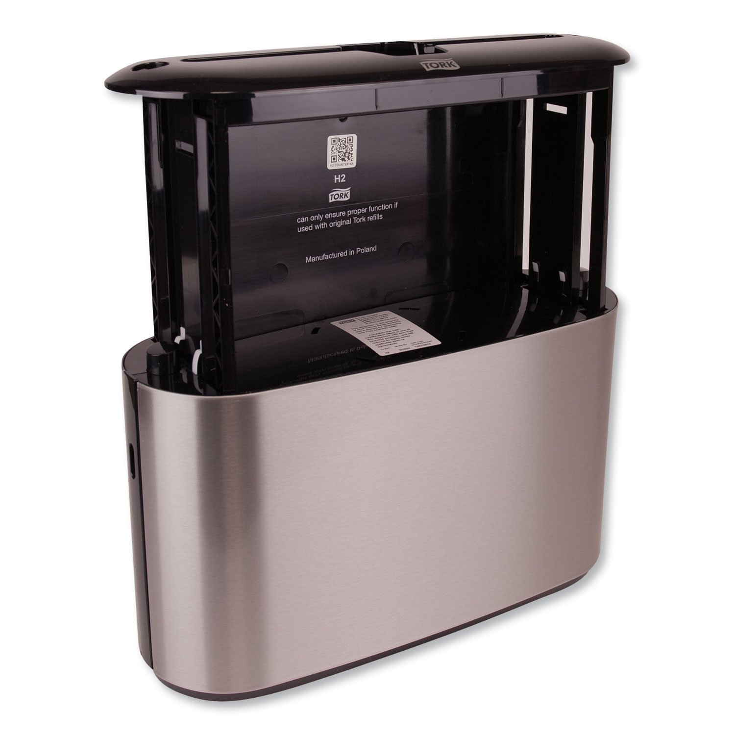 Tork® Xpress Countertop Towel Dispenser, 12.68 x 4.56 x 7.92, Stainless
