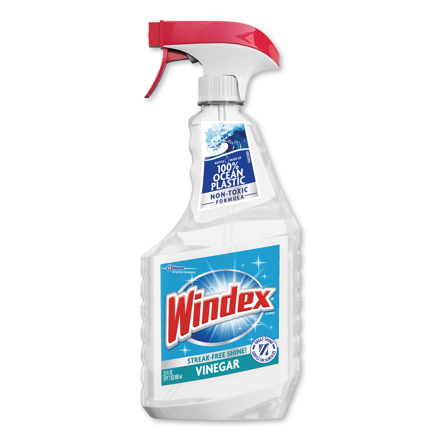 Windex MultiSurface Vinegar Cleaner, Fresh Clean Scent, 23 oz Spray