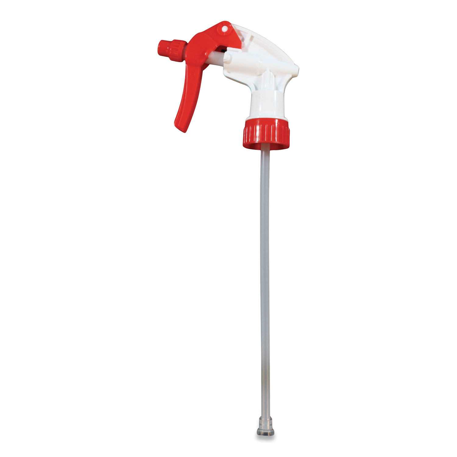 General Purpose Trigger Sprayer, 8.13" Tube, Fits 24 oz Bottles, Red