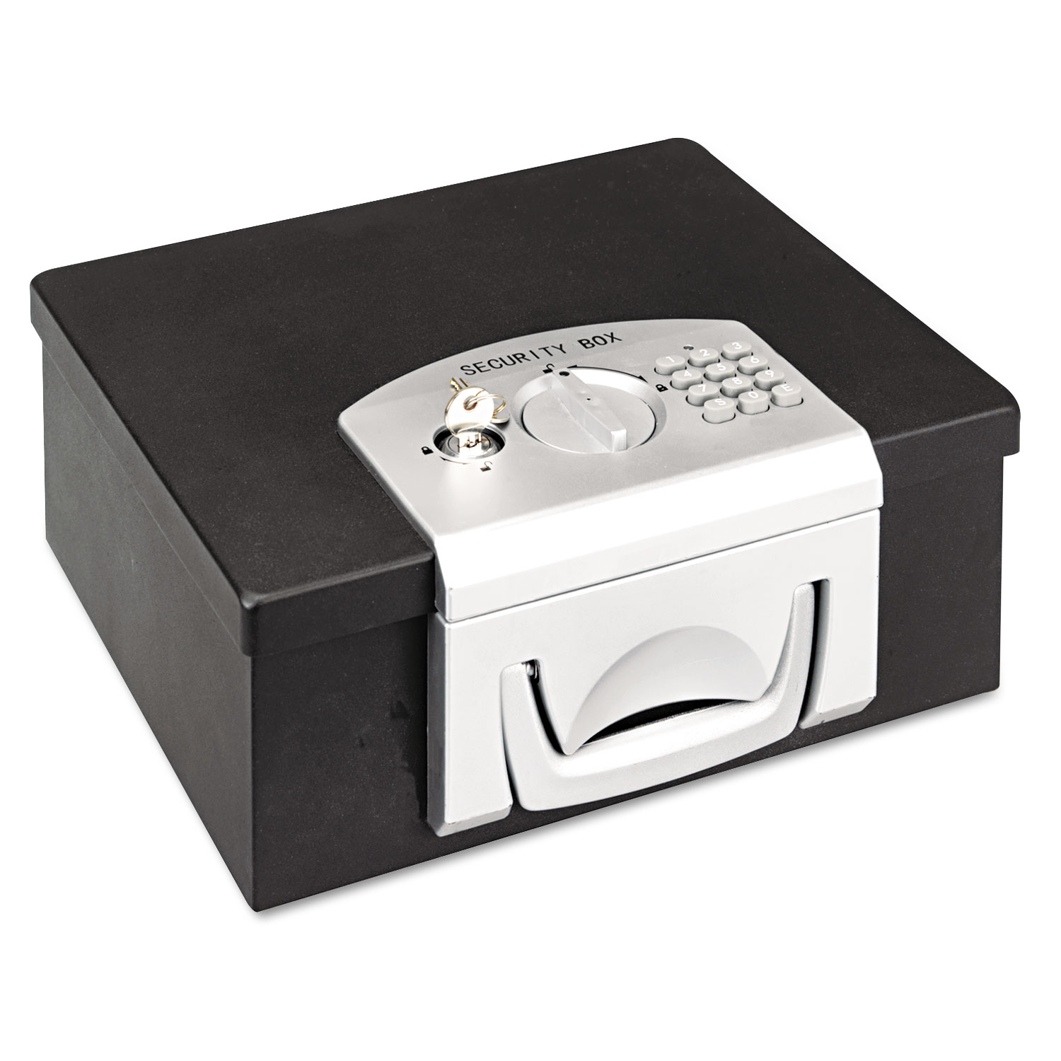 SteelMaster® Electronic Cash Box, 127/8 x 111/8 x 61/4, Combination