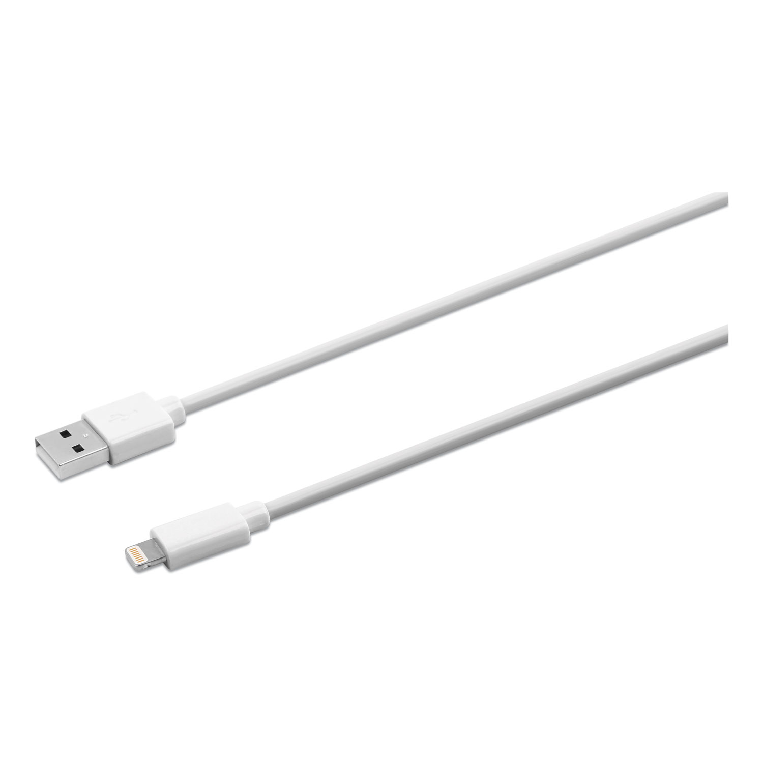 USB Apple Lightning Cable, 6 ft, White JAD