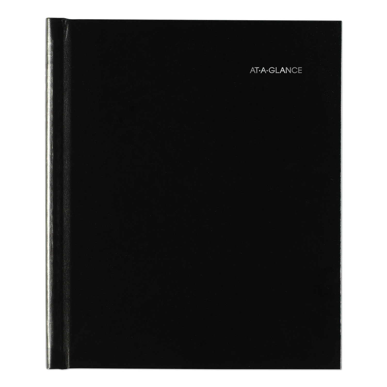 DayMinder HardCover Monthly Planner with Memo Section, 8.5 x 7, Black