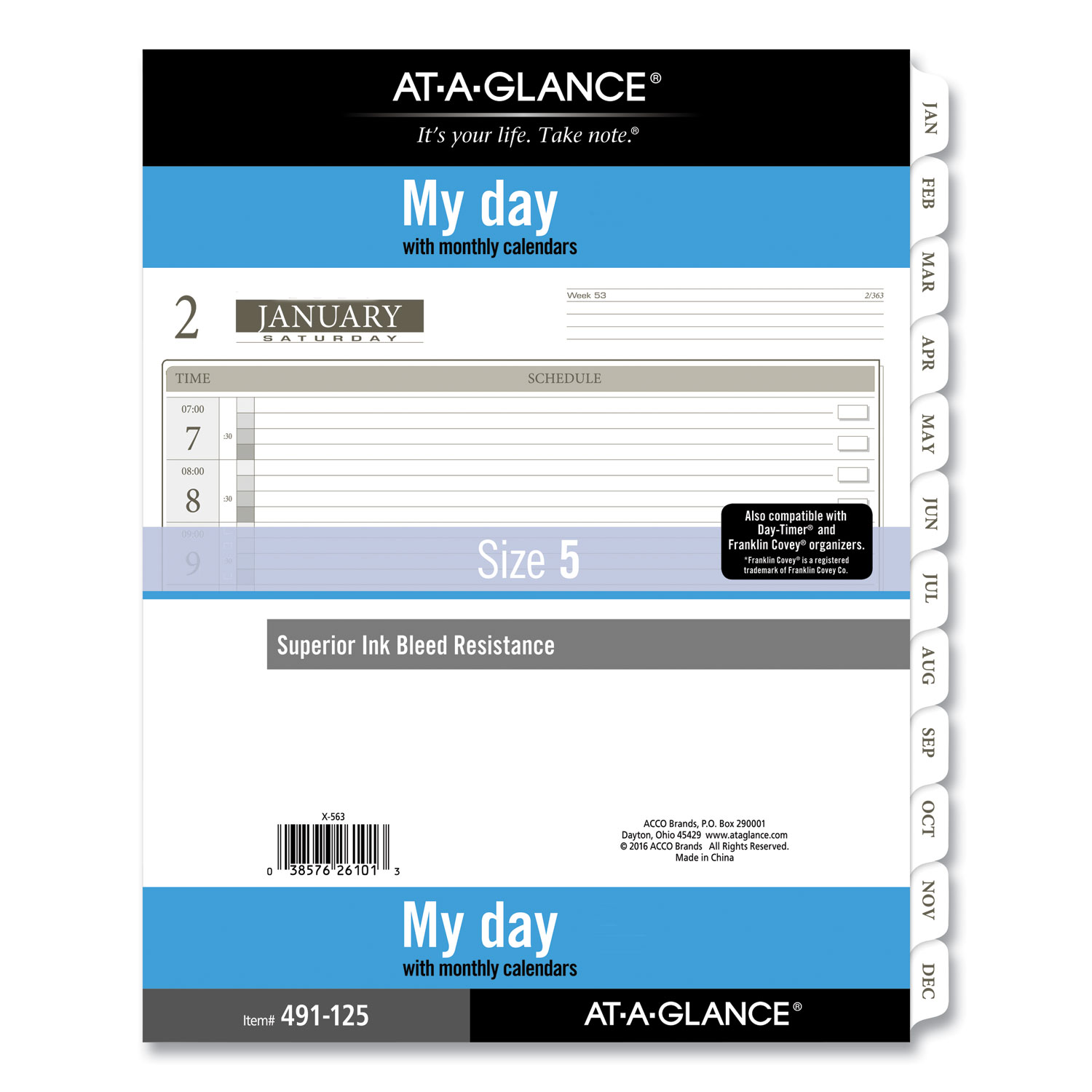 2023 Planner Refills – Two Pages Per Day Daily Amazon.com