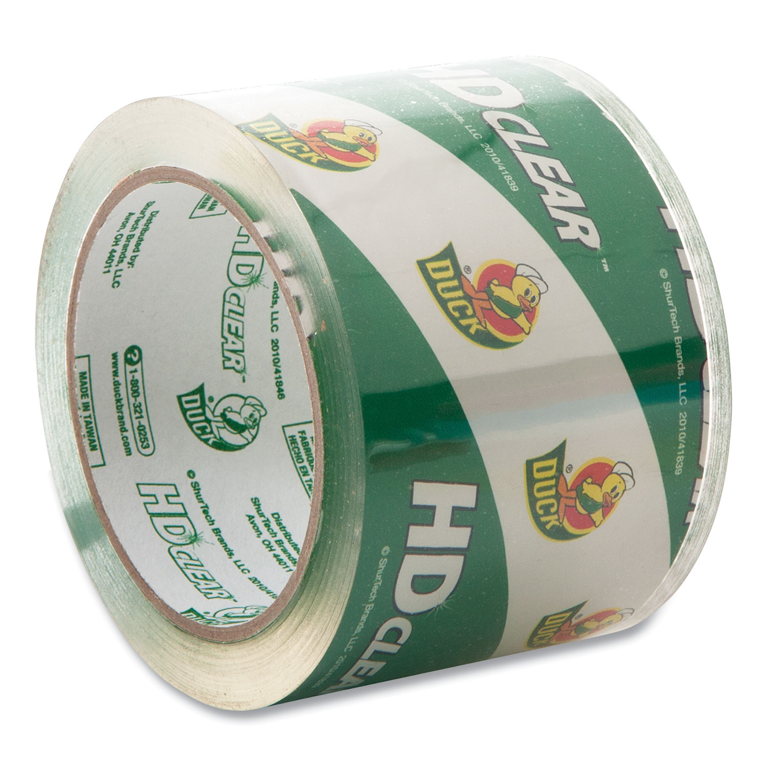HeavyDuty Carton Packaging Tape, 3" Core, 3" x 54.6 yds, Clear, 6/Pack Pacific Ink