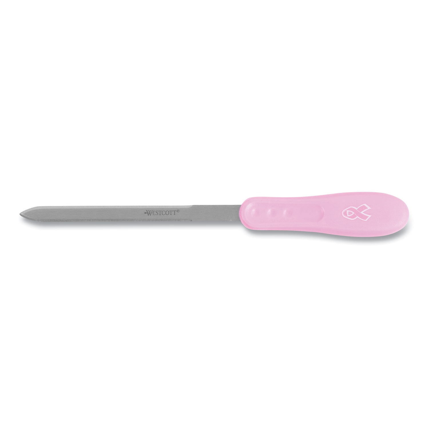 Pink Ribbon Stainless Steel Letter Opener, 9", Pink Reparto