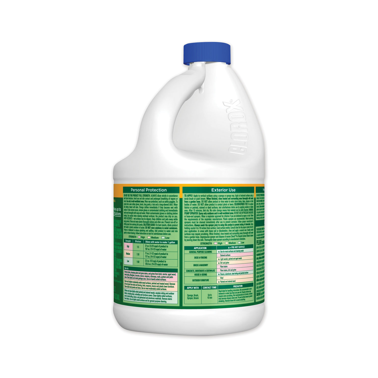 Clorox® Outdoor Bleach, 81 oz Bottle, 6/Carton Allure Hospitality