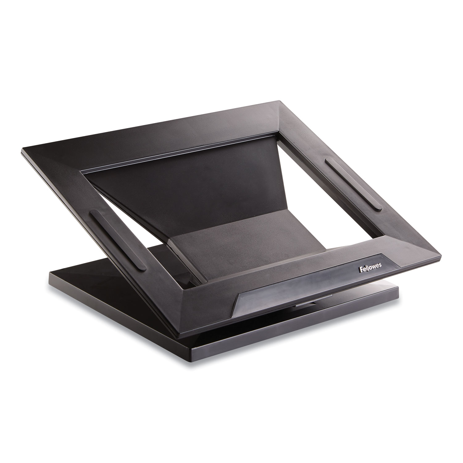 Fellowes® Designer Suites Laptop Riser, 13.19" x 11.19" x 4", Black