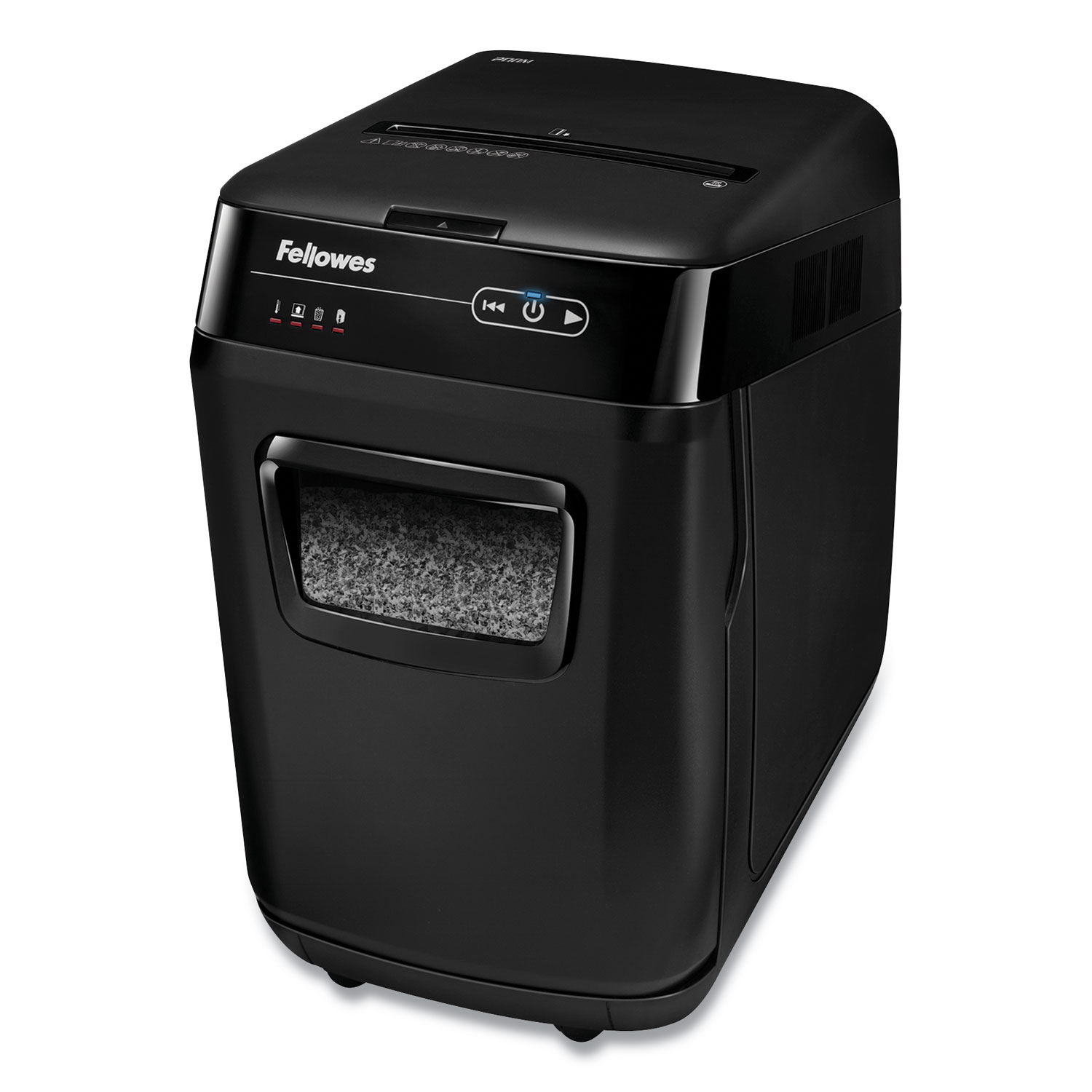 Fellowes® AutoMax 200M Auto Feed MicroCut Shredder, 200 Auto/10 Manual