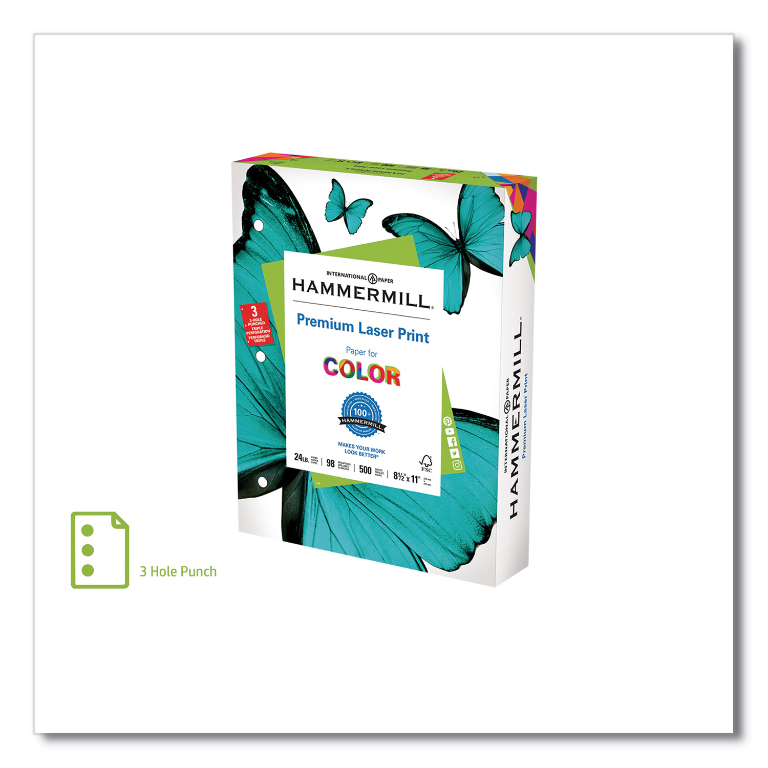 HAM107681 Hammermill® Laser Print Office Paper Zuma