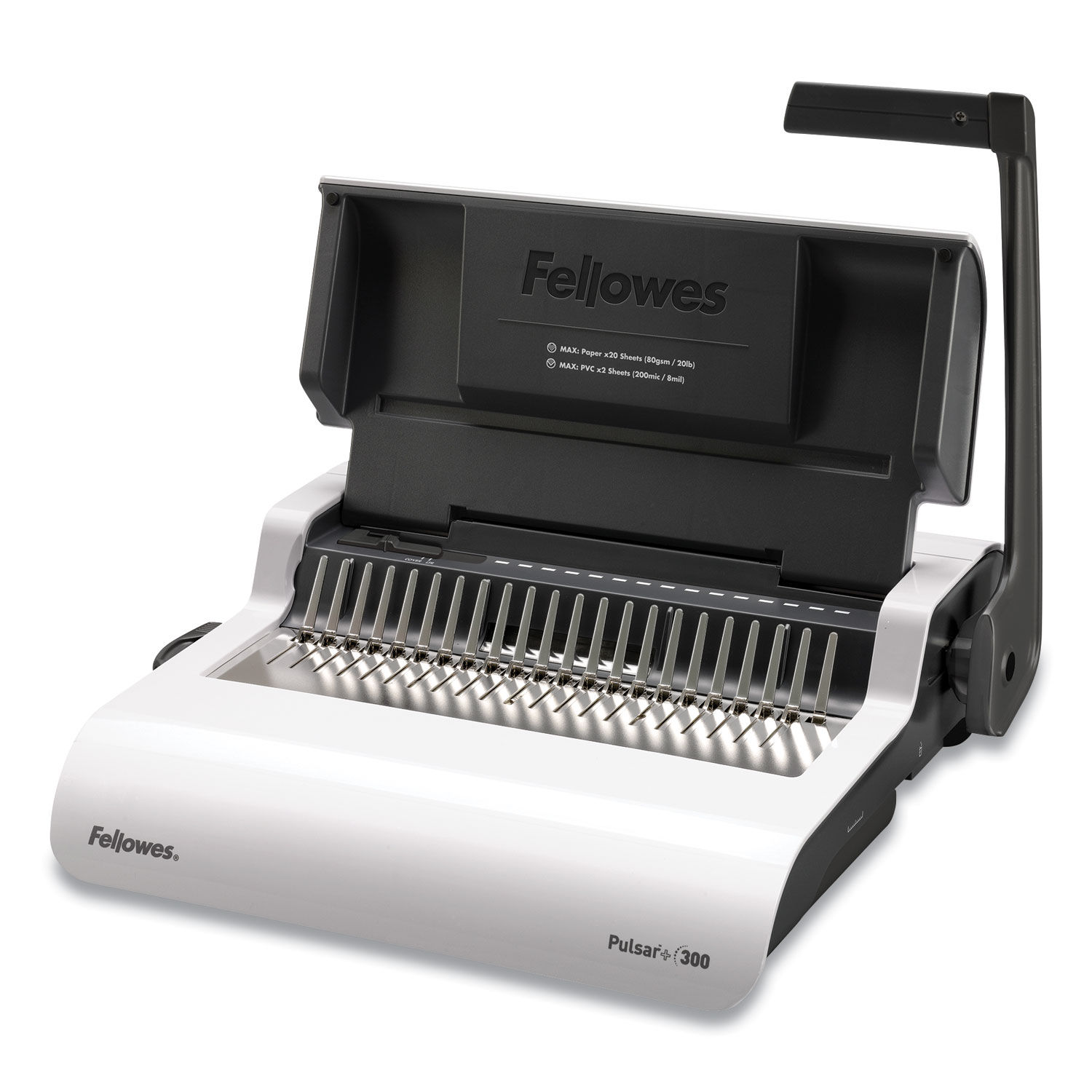 Pulsar Manual Comb Binding System, 300 Sheets, 18.13 x 15.38 x 5.13