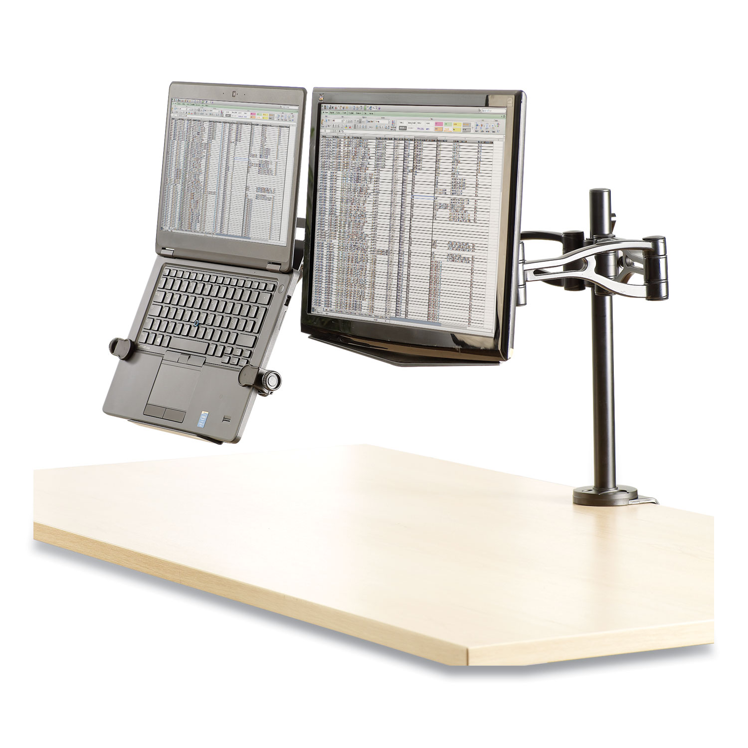 Professional Series Depth Adjustable Dual Monitor Arm Zerbee