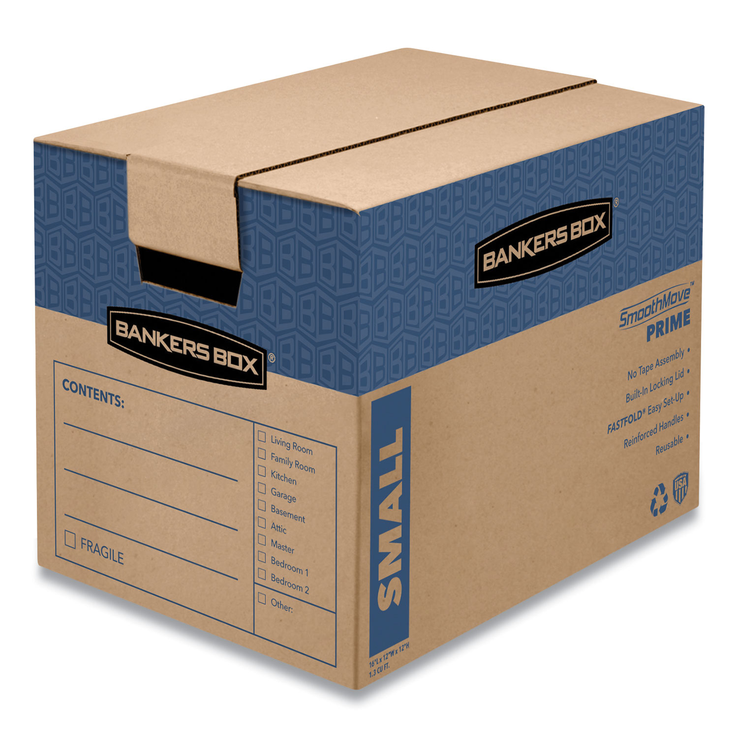 FEL0062701 Bankers Box SmoothMove Moving Storage Boxes Zuma