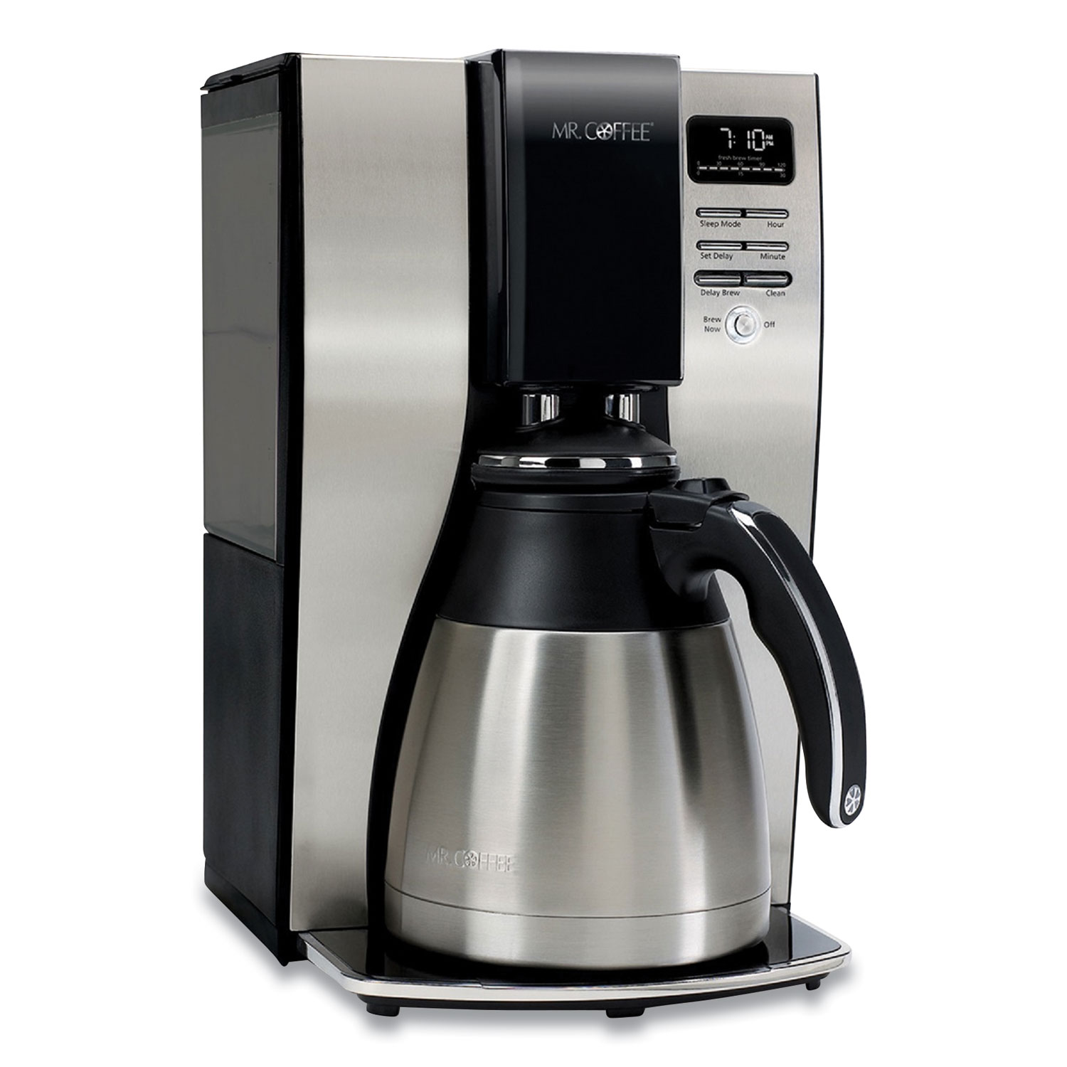 Mr. Coffee® 10Cup Thermal Programmable Coffeemaker, Stainless Steel