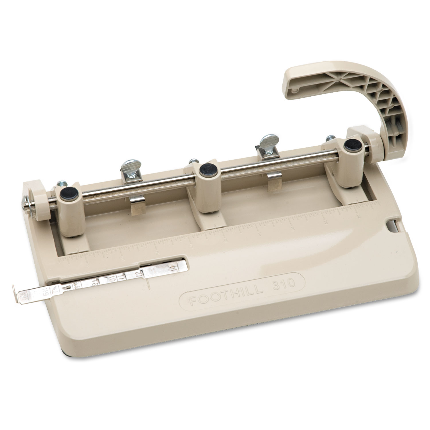 Adjustable HeavyDuty ThreeHole Punch by AbilityOne® NSN1394101