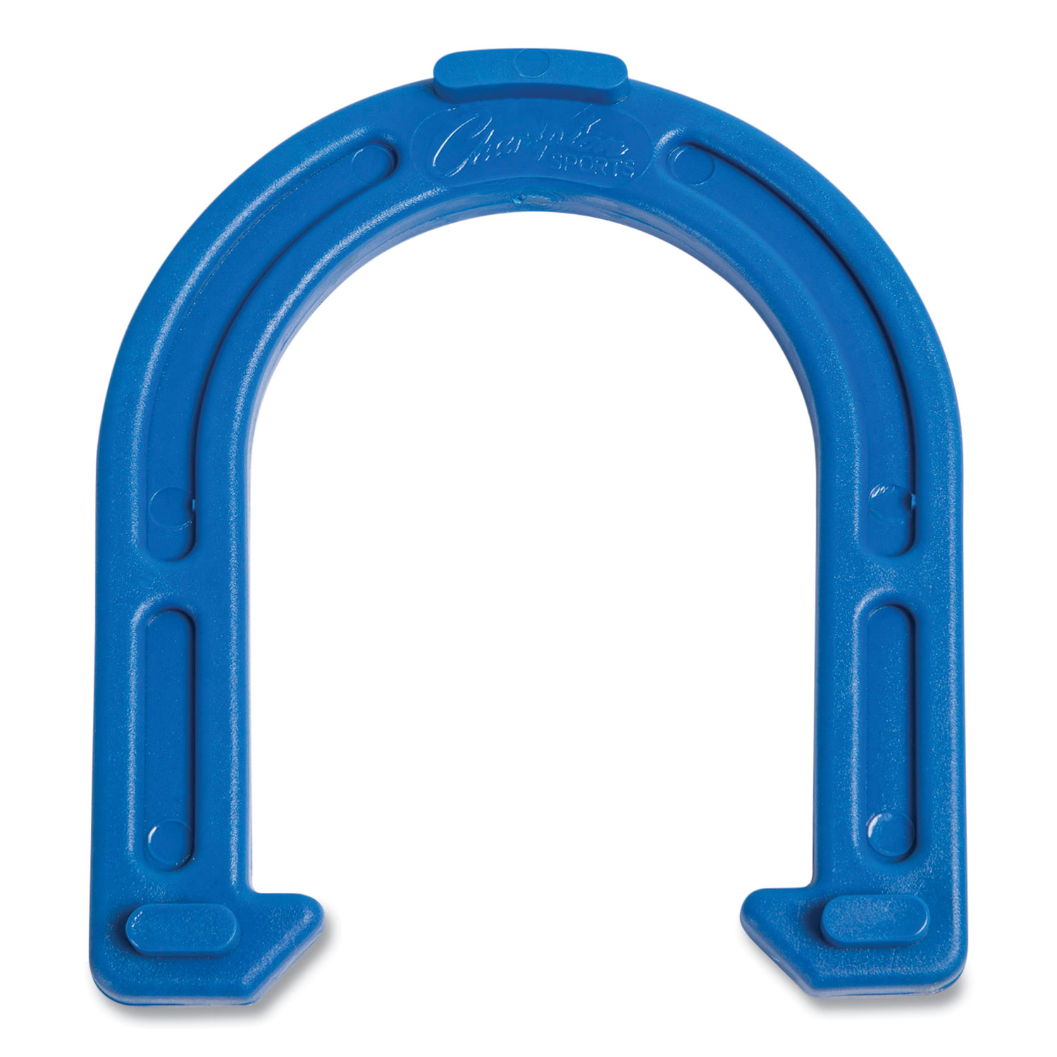 Indoor/Outdoor Rubber Horseshoe Set, 4 Rubber Horseshoes, 2 Rubber Mats, 2 Plastic Dowels take