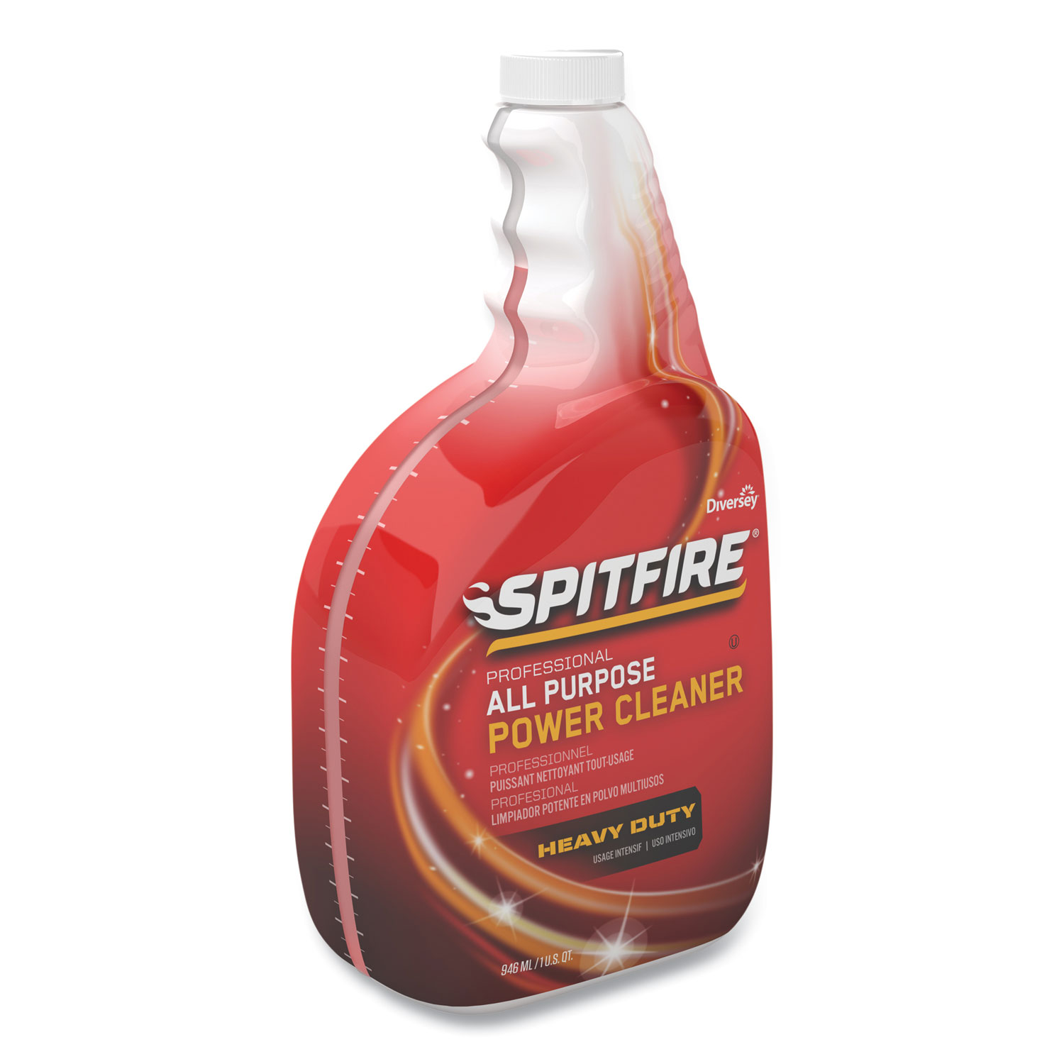 Spitfire All Purpose Power Cleaner, Liquid, 32 oz Spray Bottle, 4