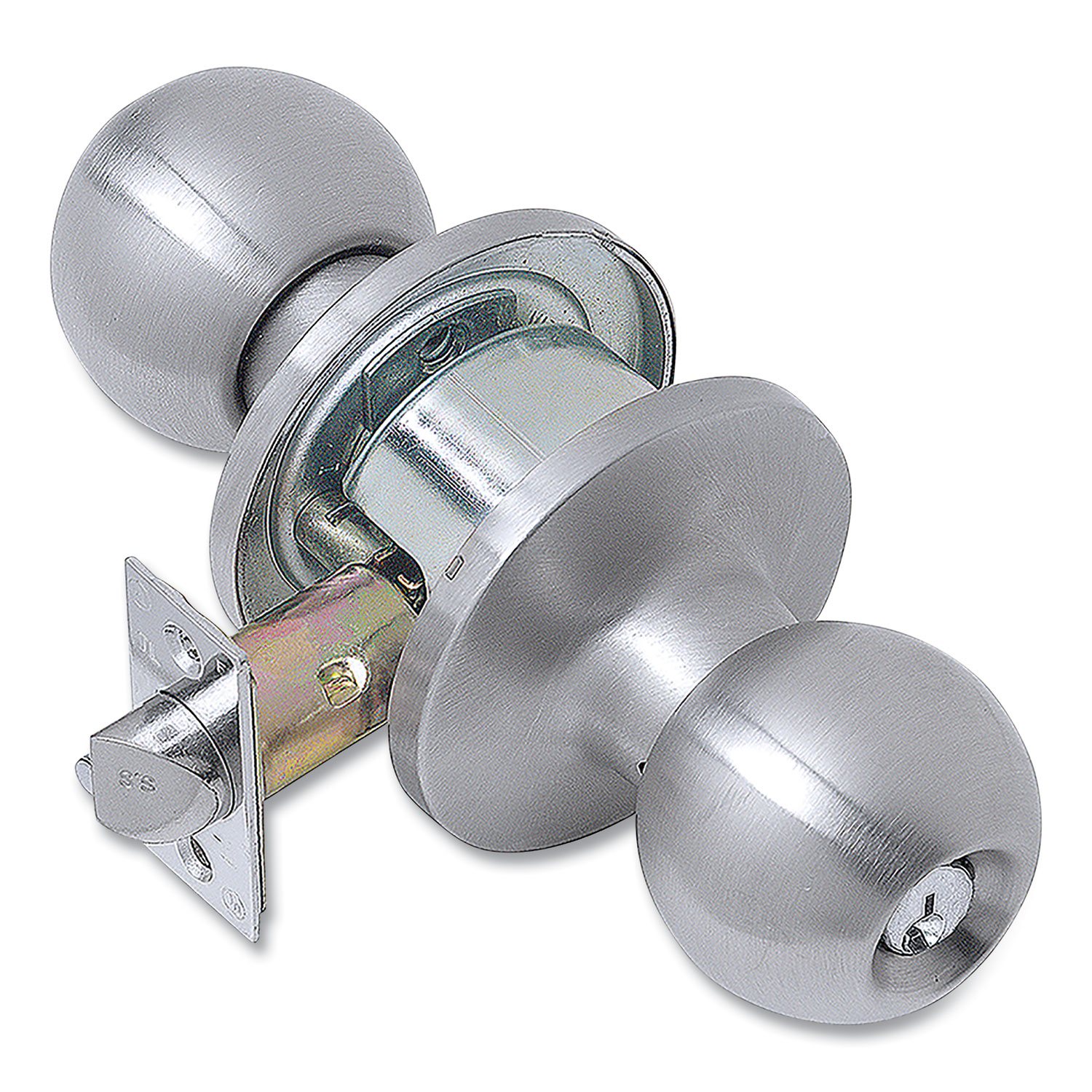 Tell® Light Duty Commercial Storeroom Knob Lockset, Stainless Steel Finish Pro Serve