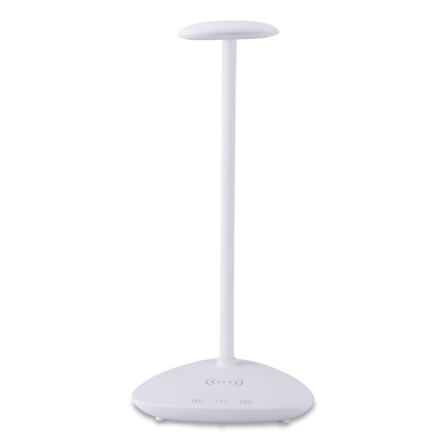 Bostitch® Flexible Wireless Charging LED Desk Lamp, 12.88" High, White